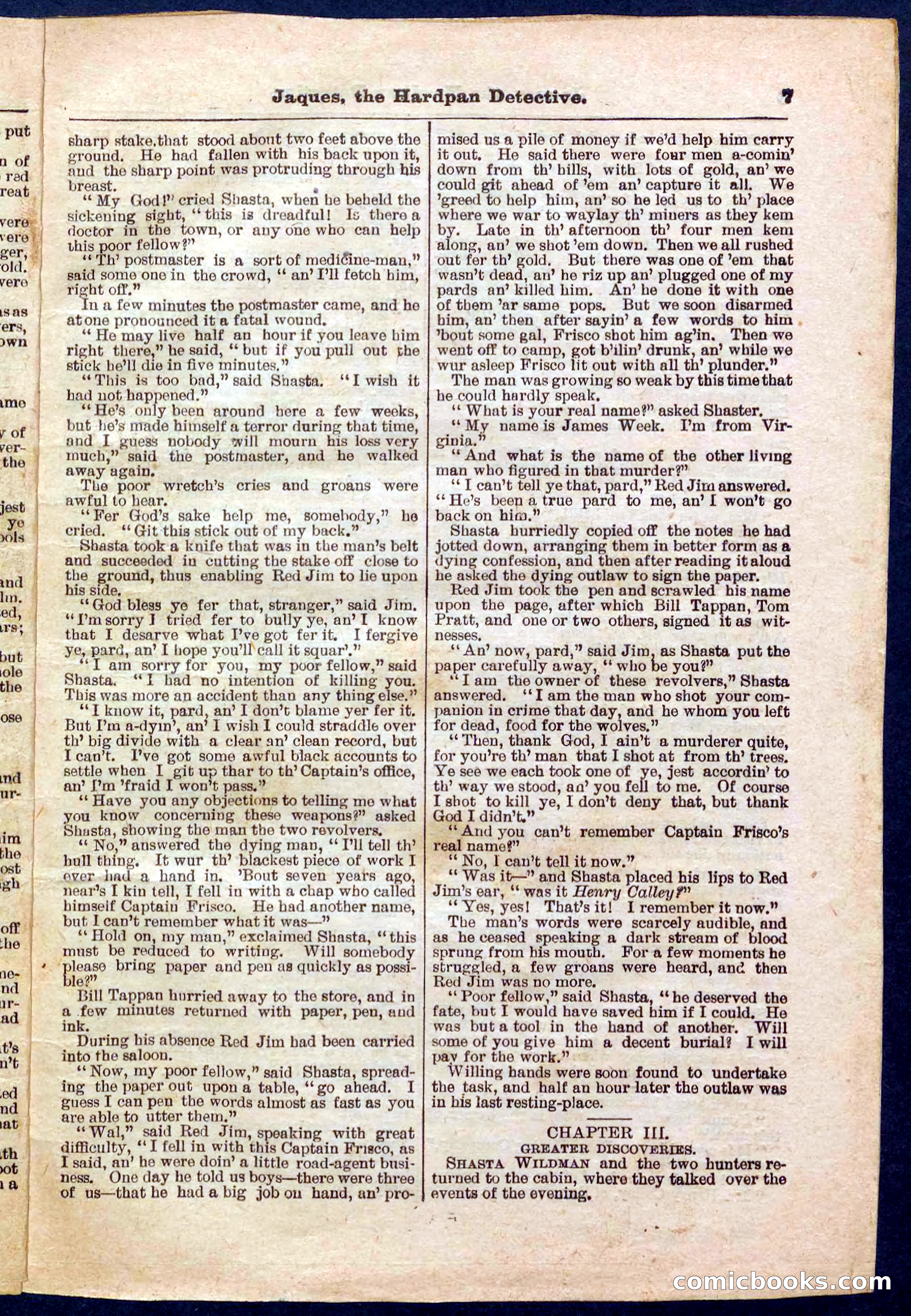 Beadle's Pocket Library No. 345 — page 7 of 32