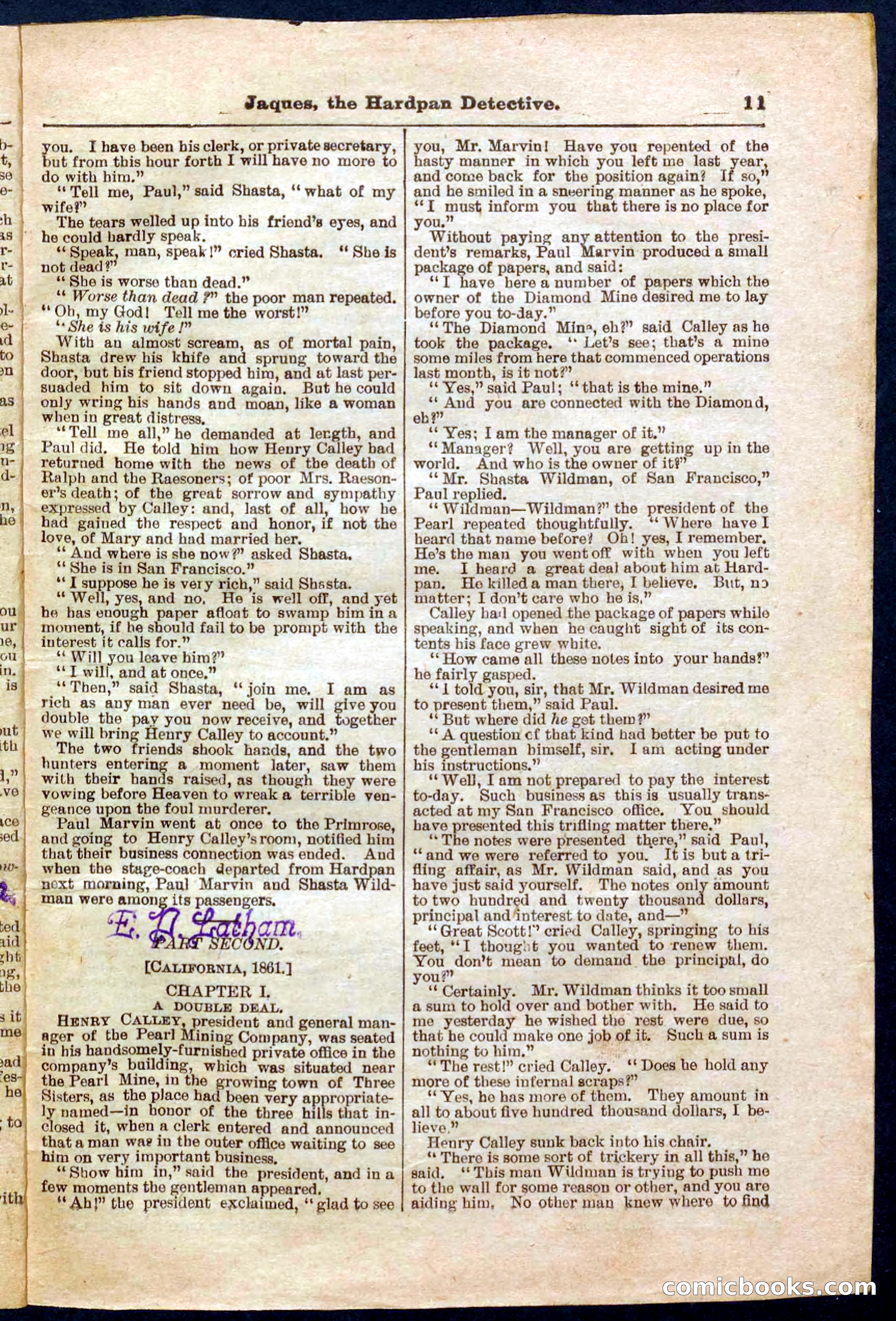 Beadle's Pocket Library No. 345 — page 11 of 32