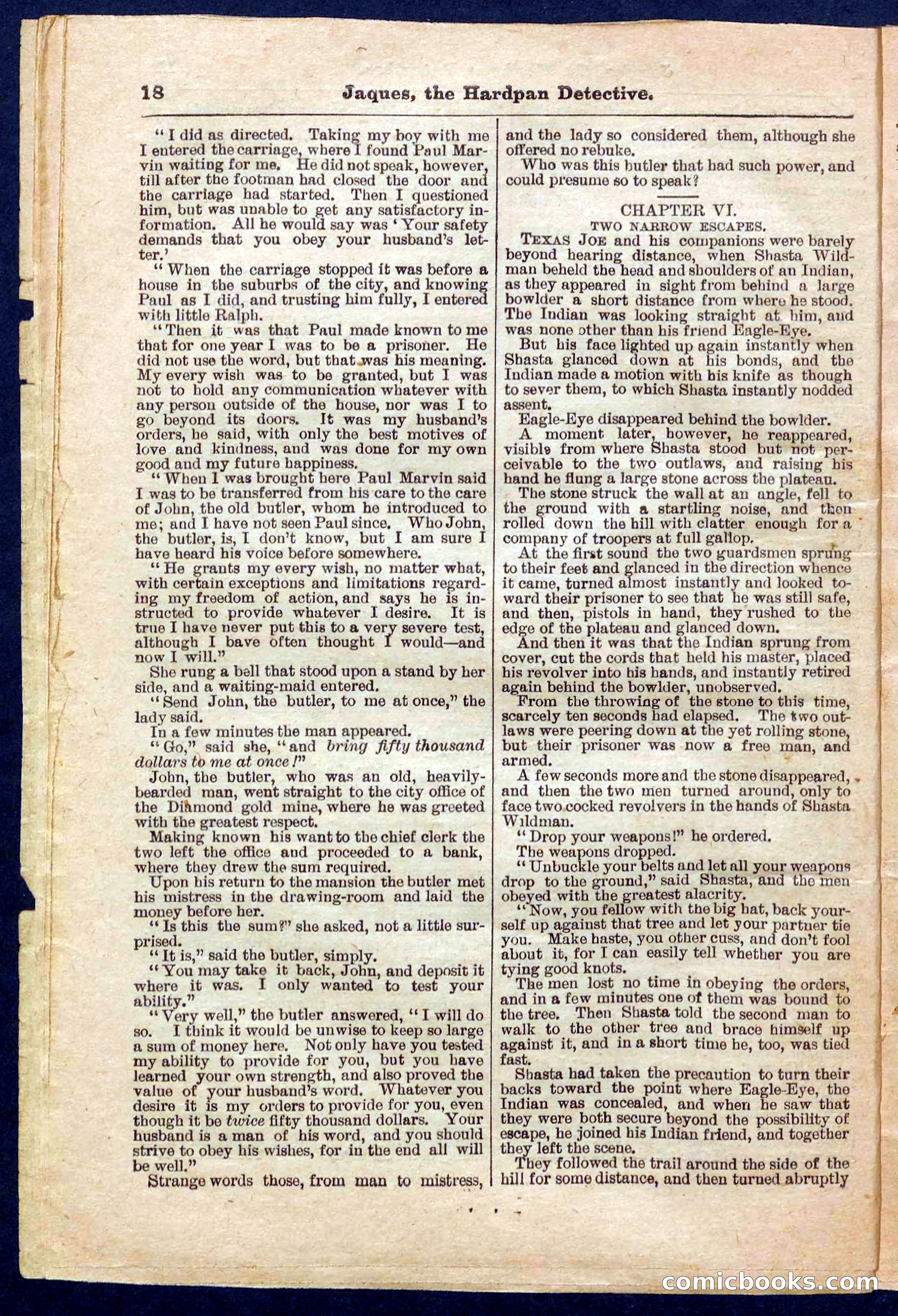 Beadle's Pocket Library No. 345 — page 18 of 32
