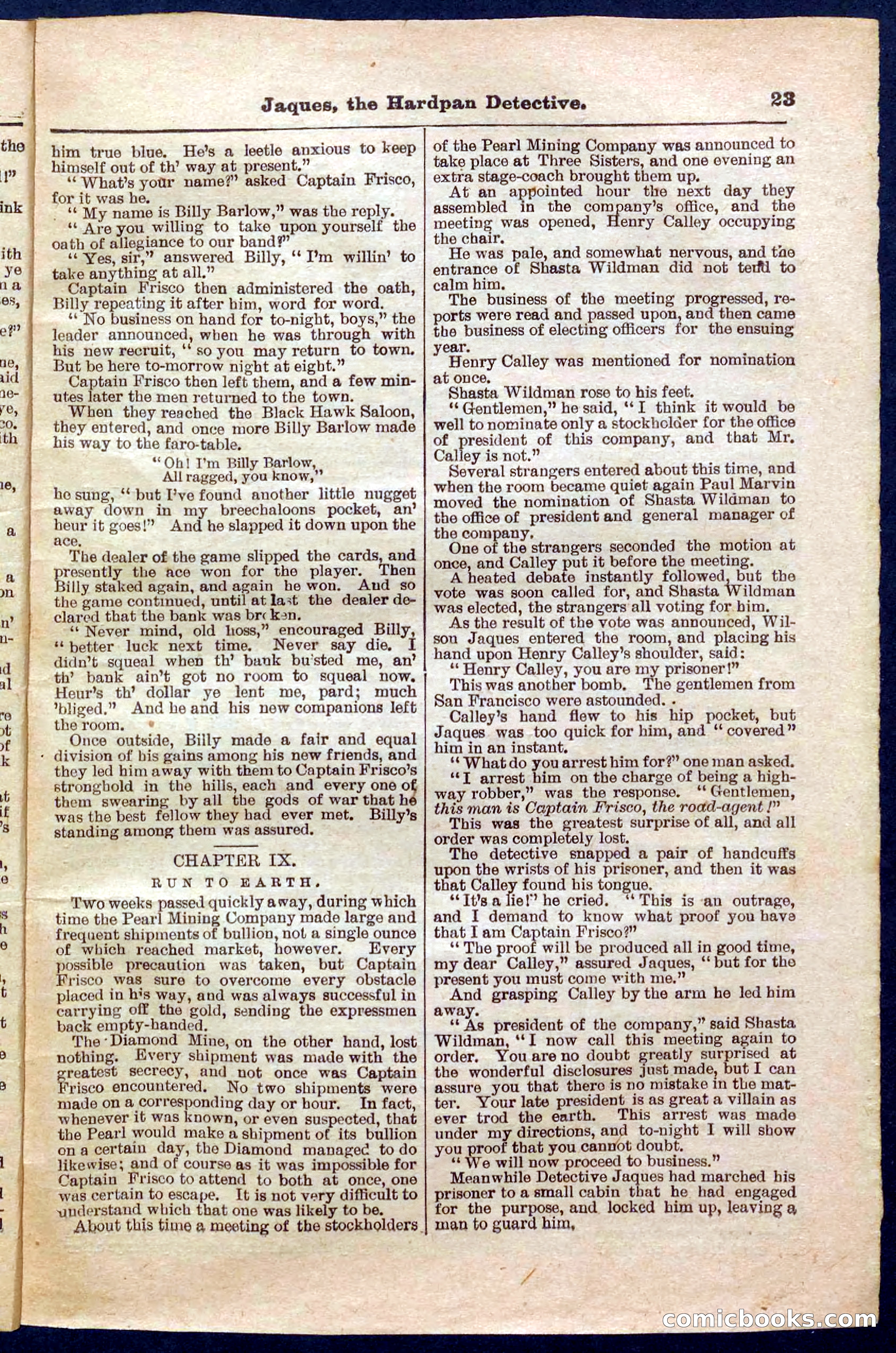 Beadle's Pocket Library No. 345 — page 23 of 32