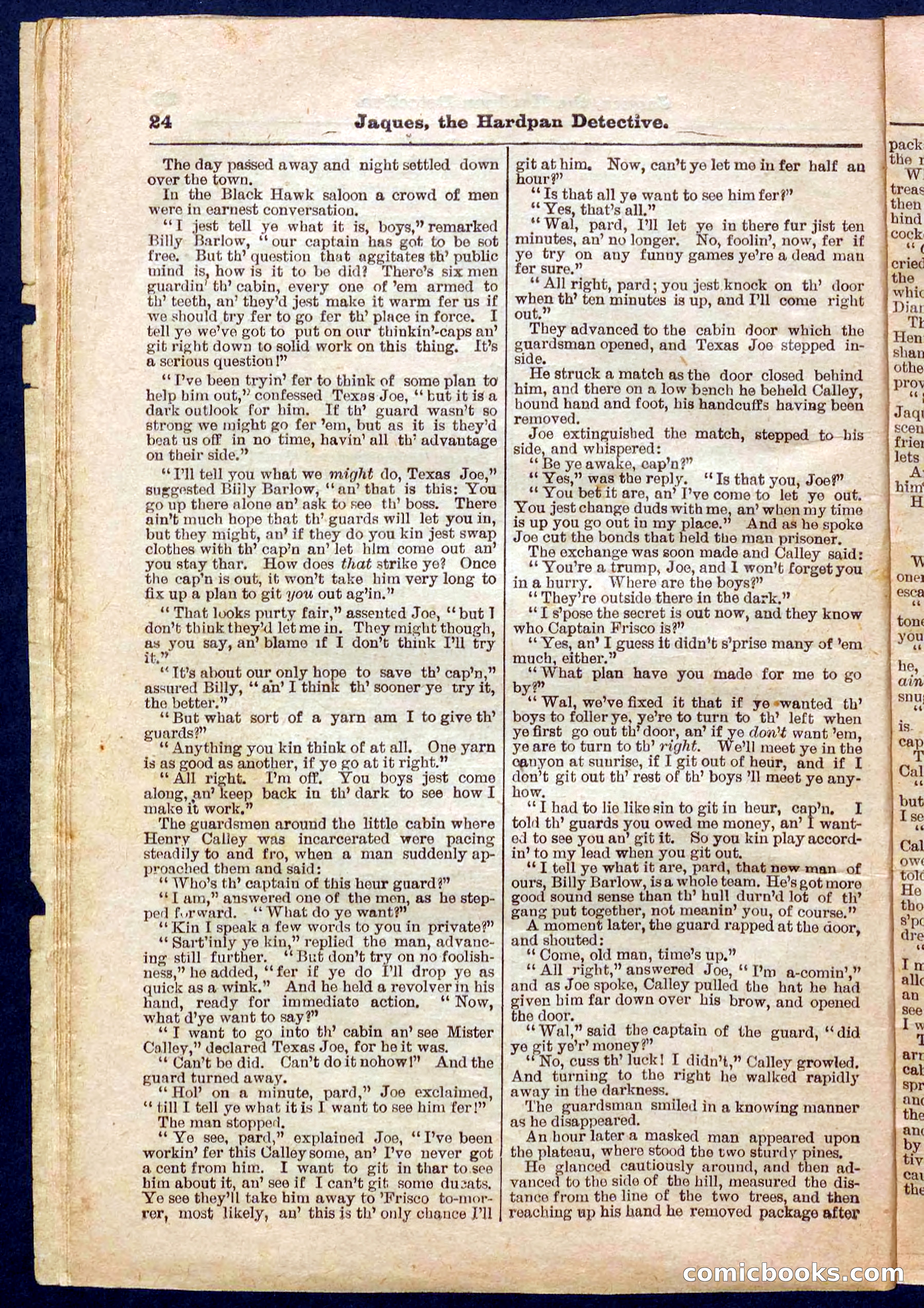 Beadle's Pocket Library No. 345 — page 24 of 32