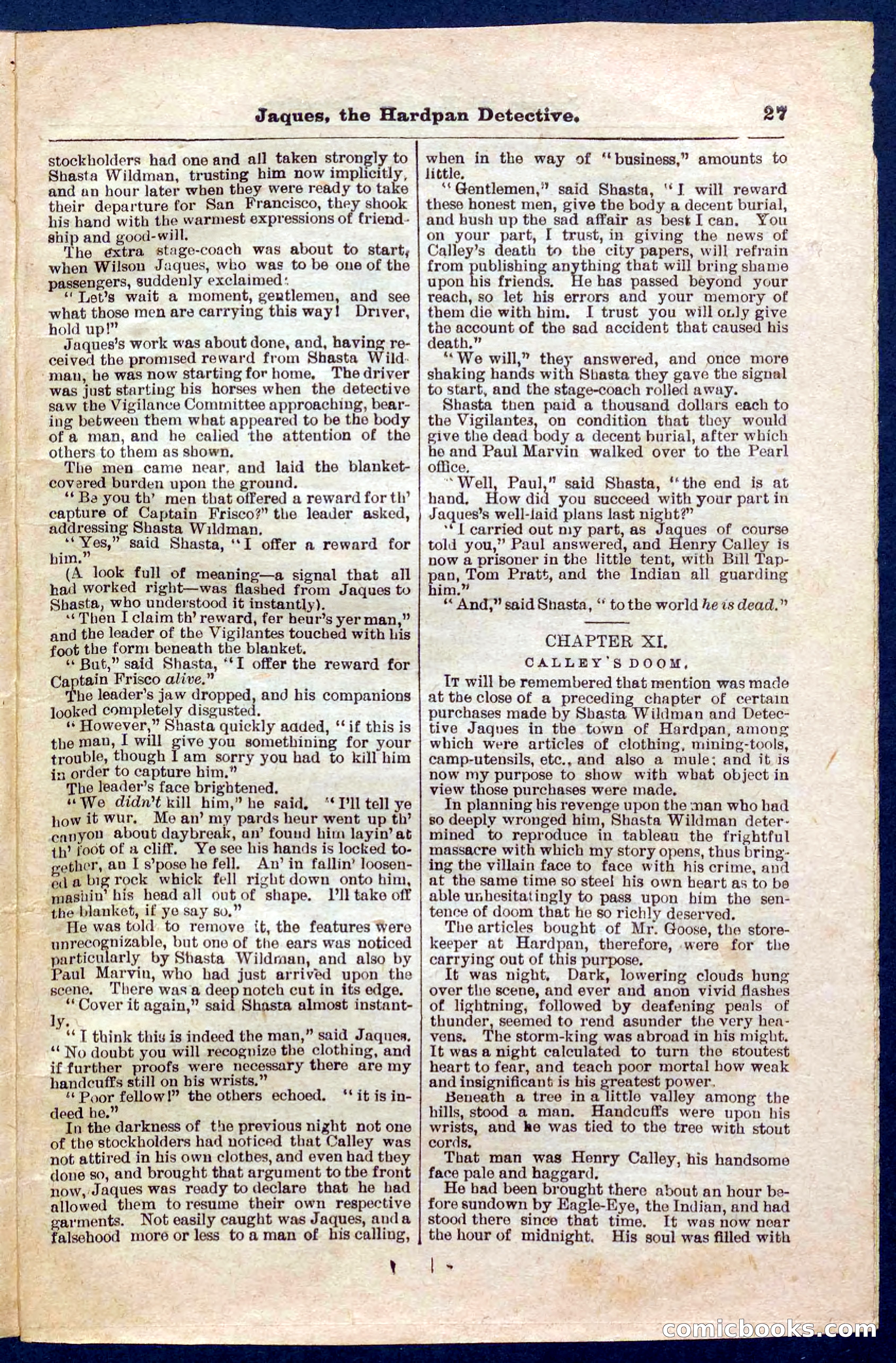 Beadle's Pocket Library No. 345 — page 27 of 32
