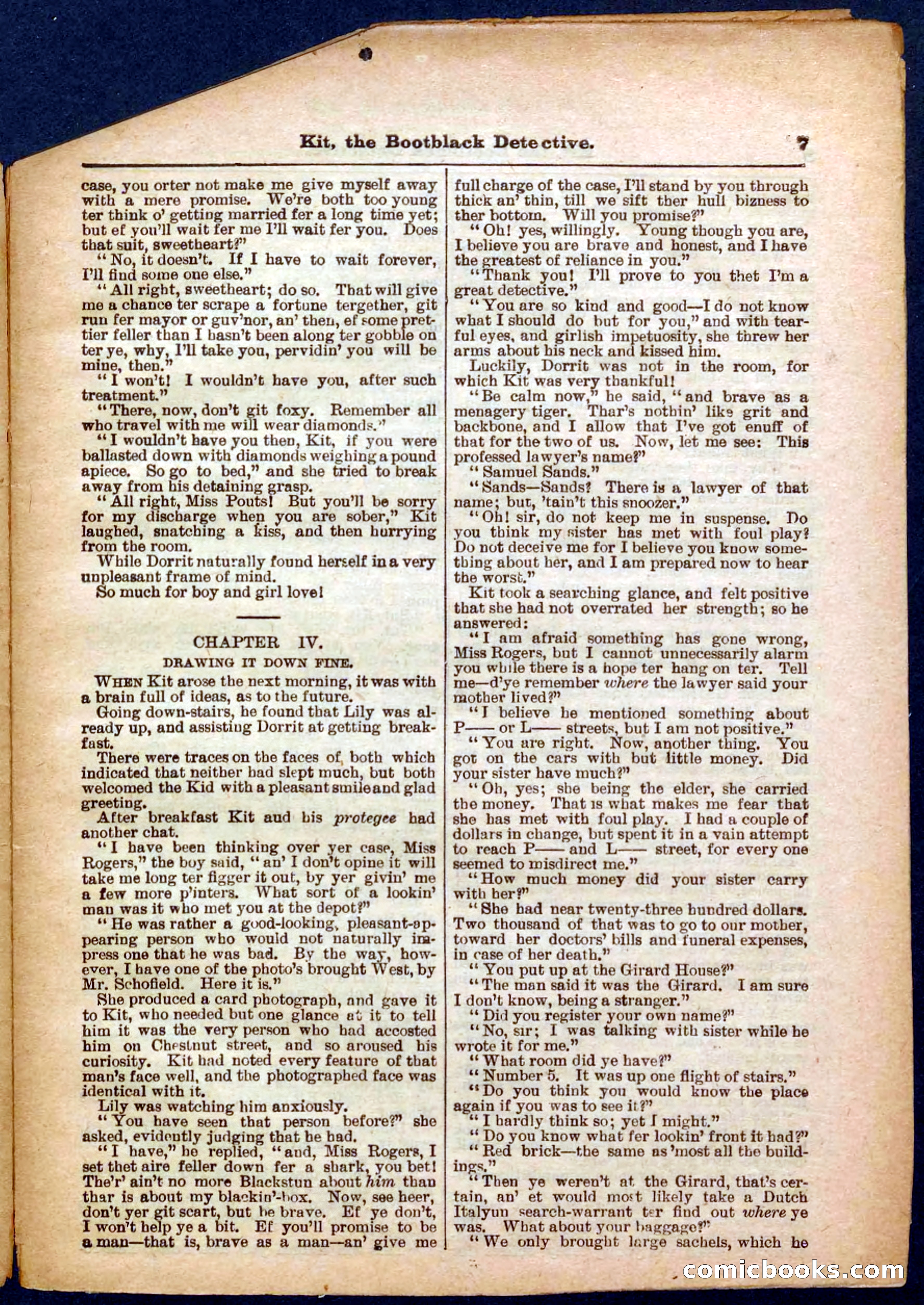 Beadle's Pocket Library No. 362 — page 7 of 32