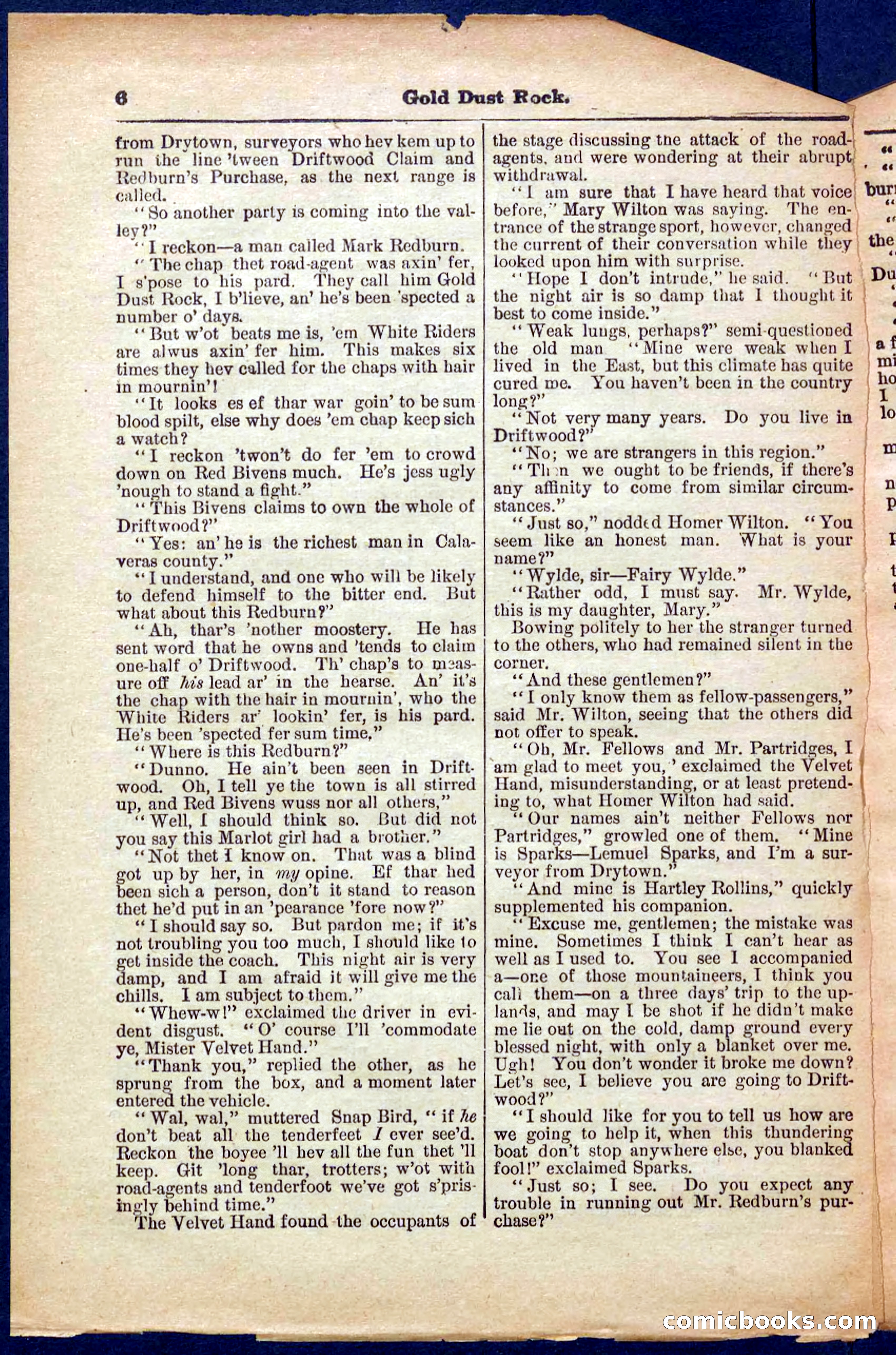 Beadle's Pocket Library No. 366 — page 6 of 32