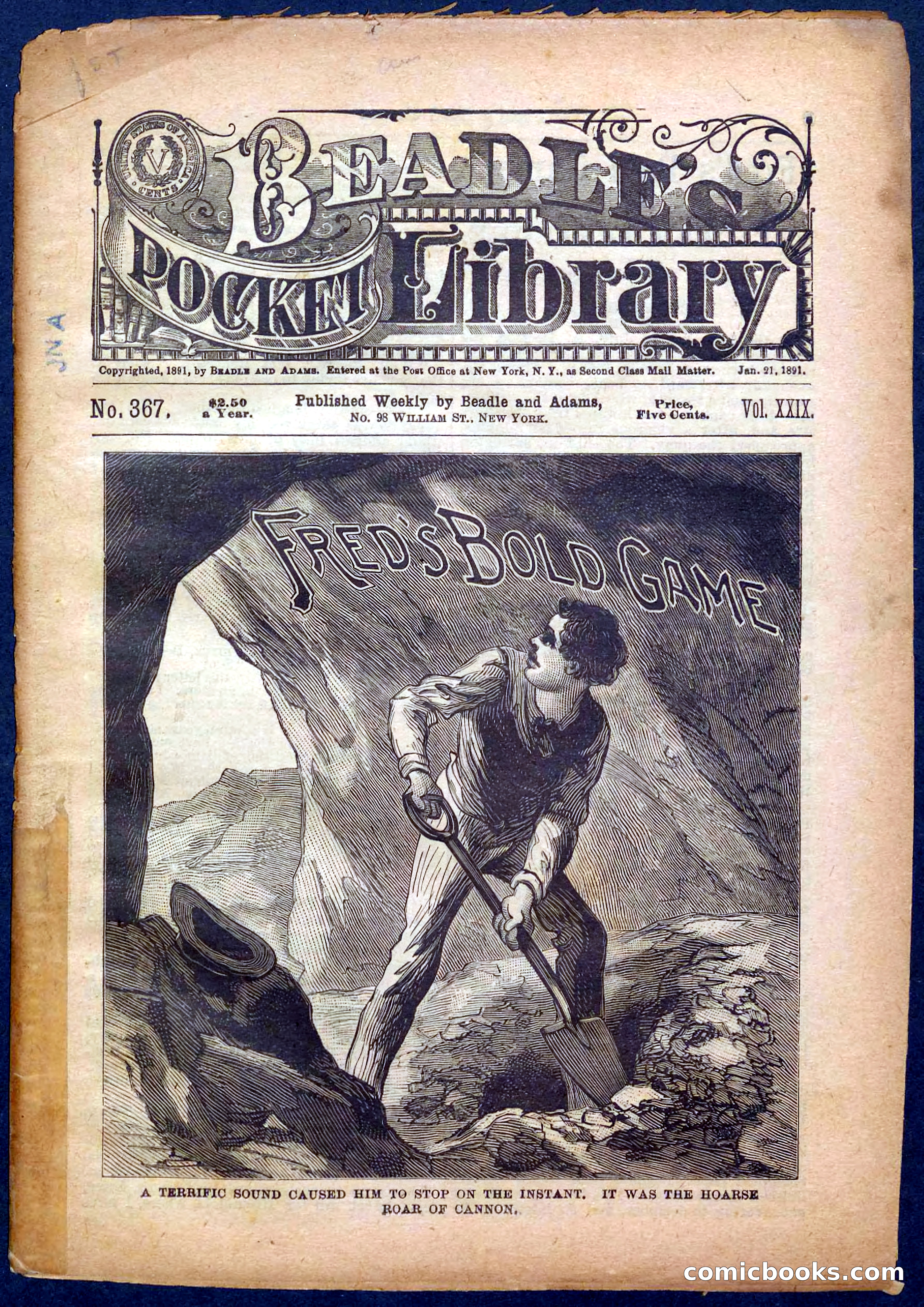 Beadle's Pocket Library, No. 367