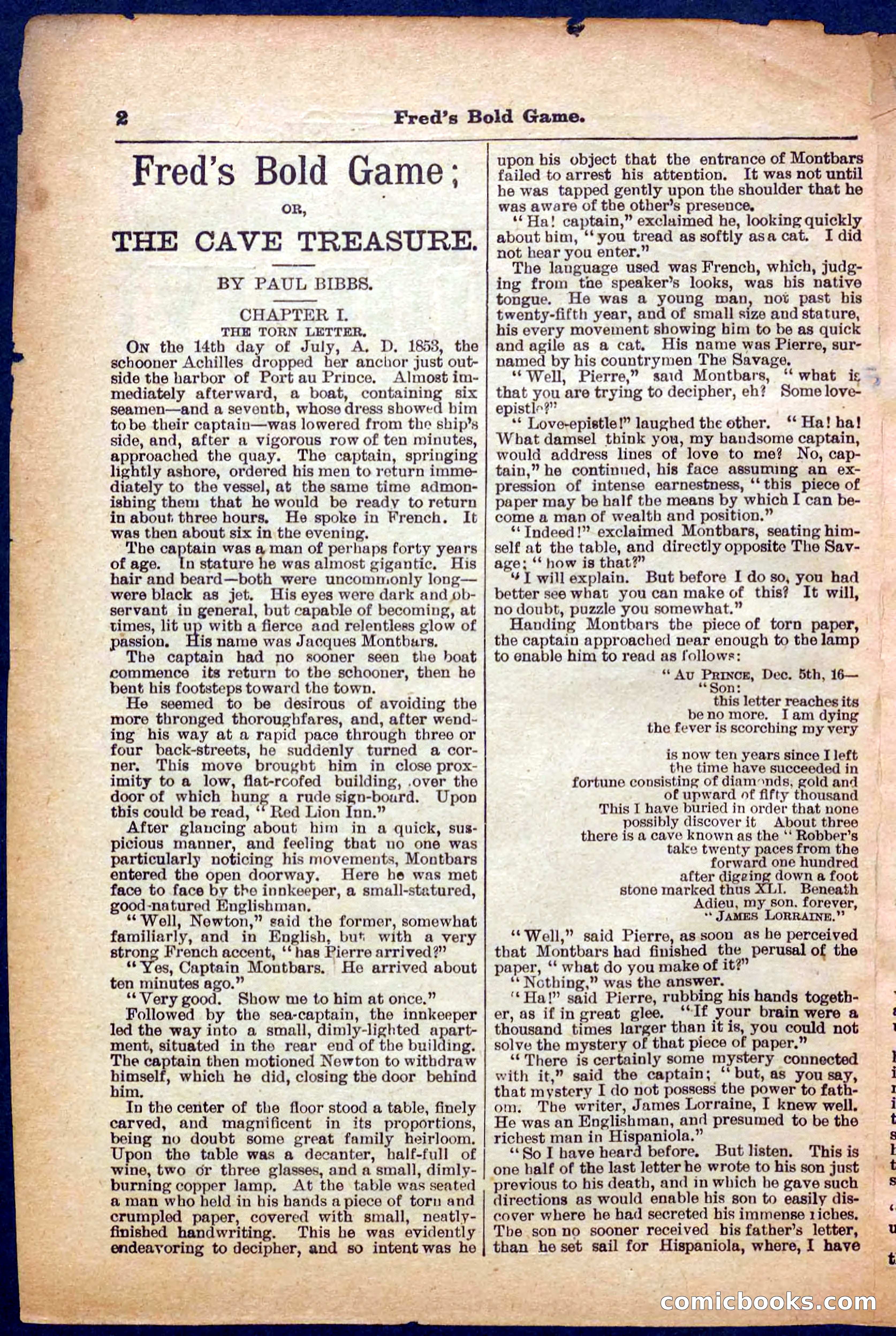 Beadle's Pocket Library, No. 367 — page 2 of 32