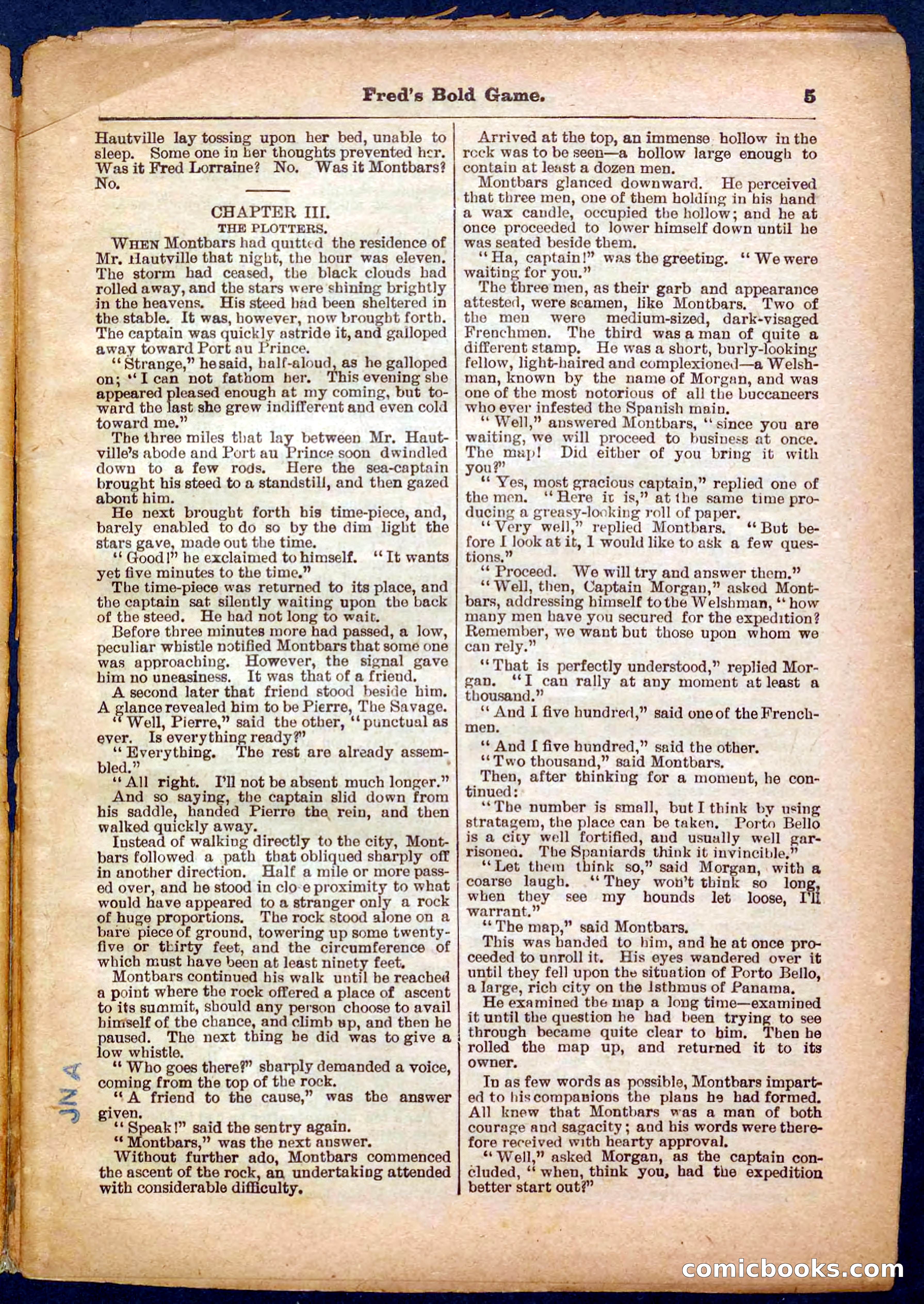 Beadle's Pocket Library, No. 367 — page 5 of 32