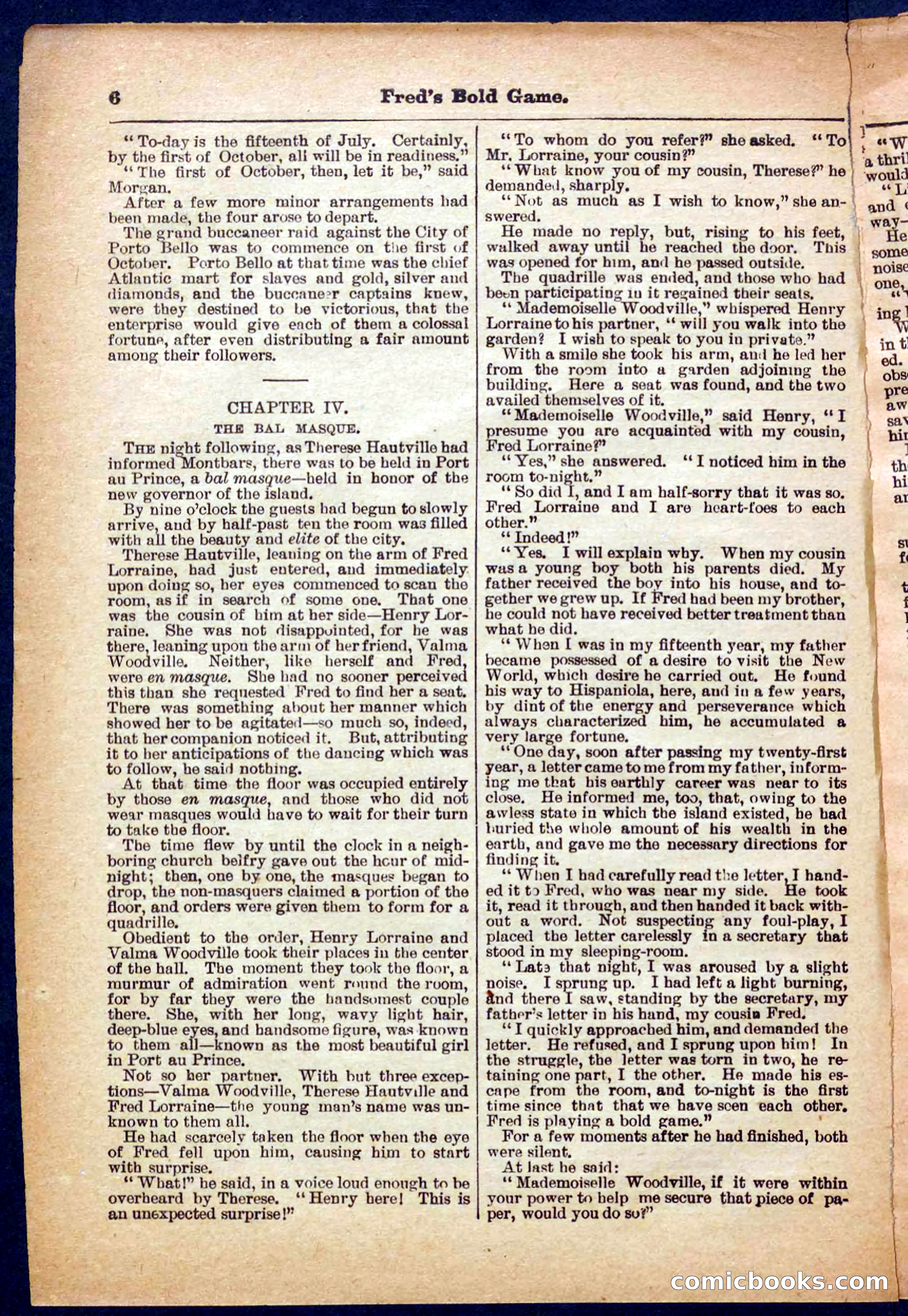 Beadle's Pocket Library, No. 367 — page 6 of 32