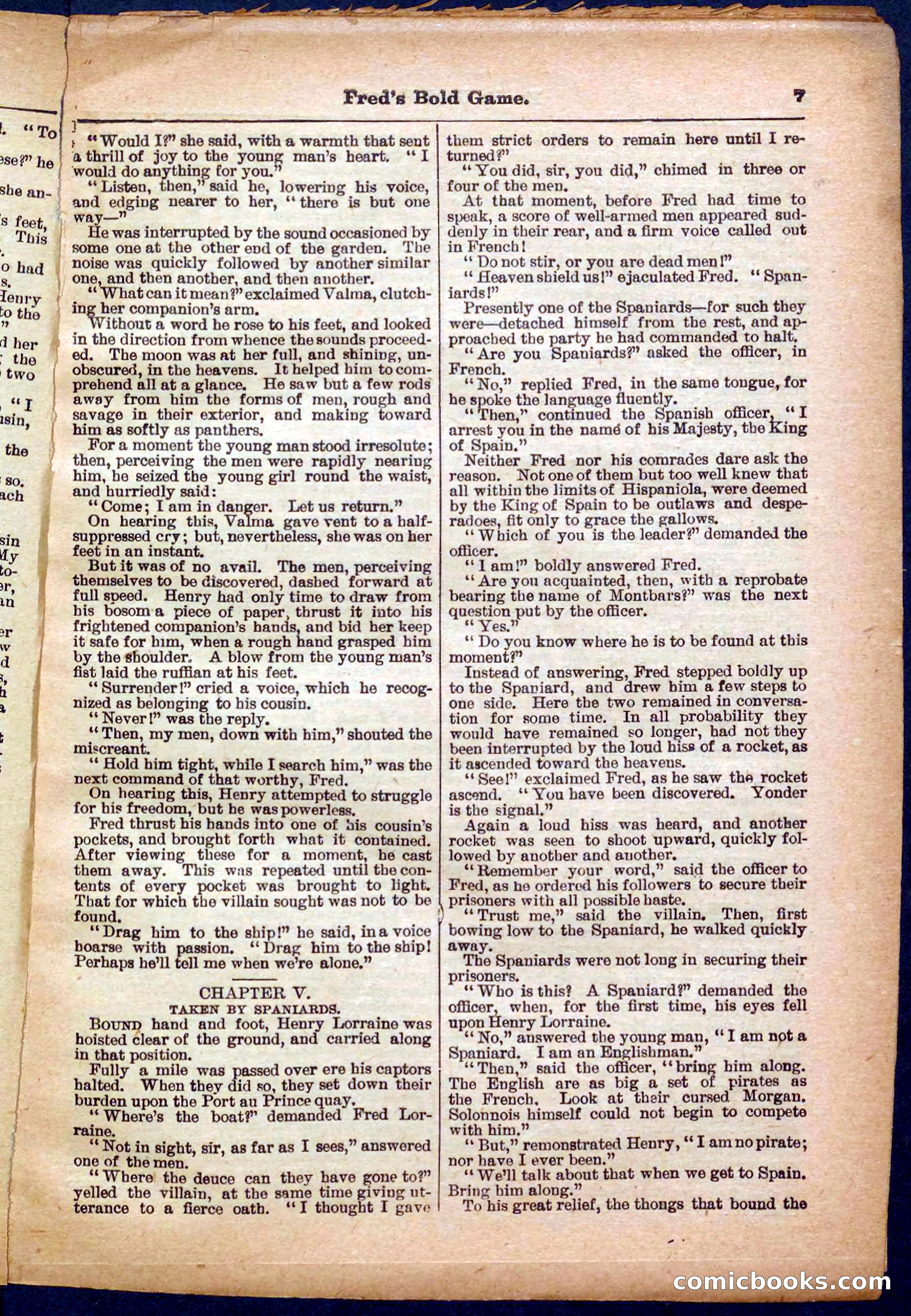 Beadle's Pocket Library, No. 367 — page 7 of 32