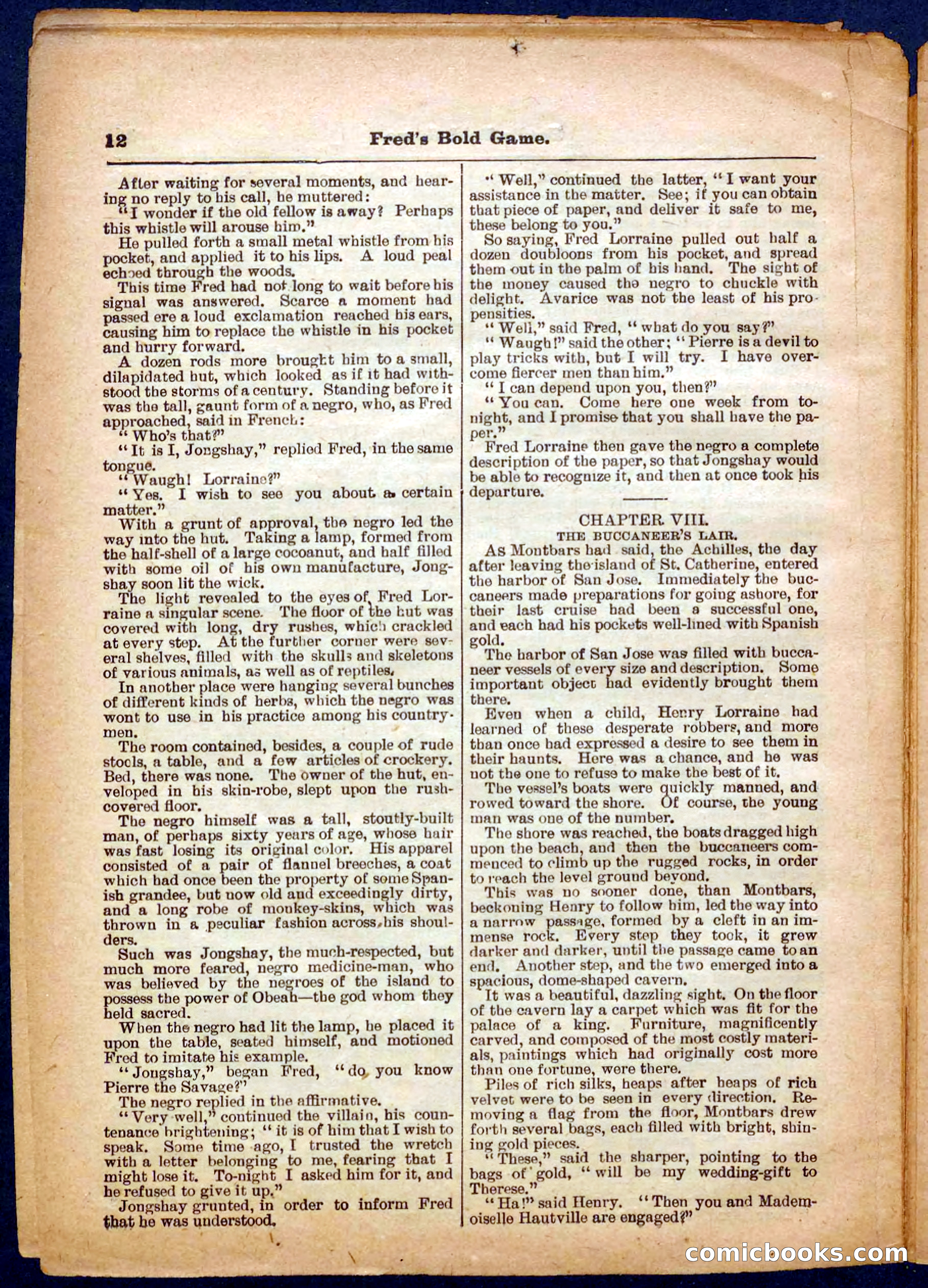 Beadle's Pocket Library, No. 367 — page 12 of 32