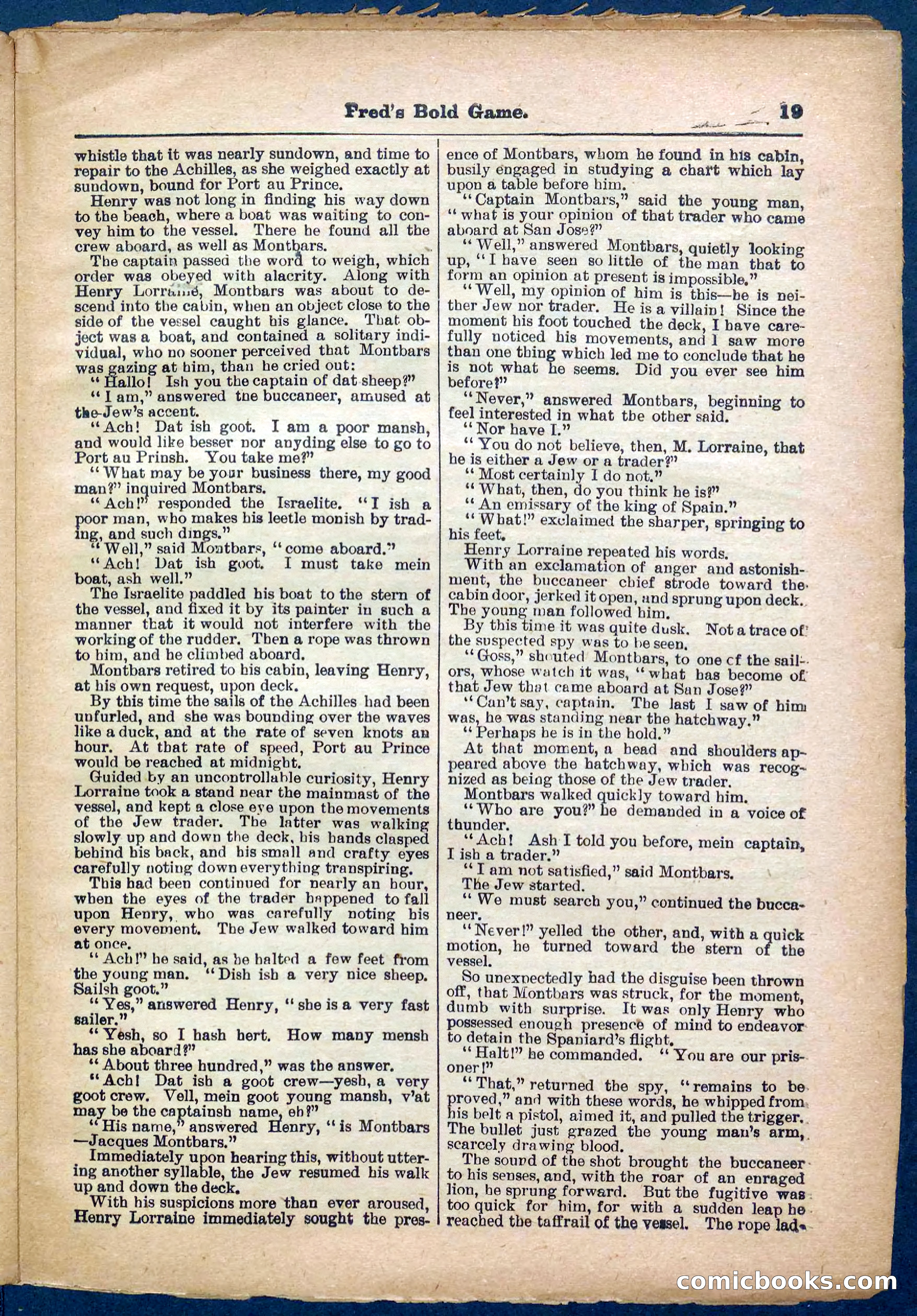 Beadle's Pocket Library, No. 367 — page 19 of 32