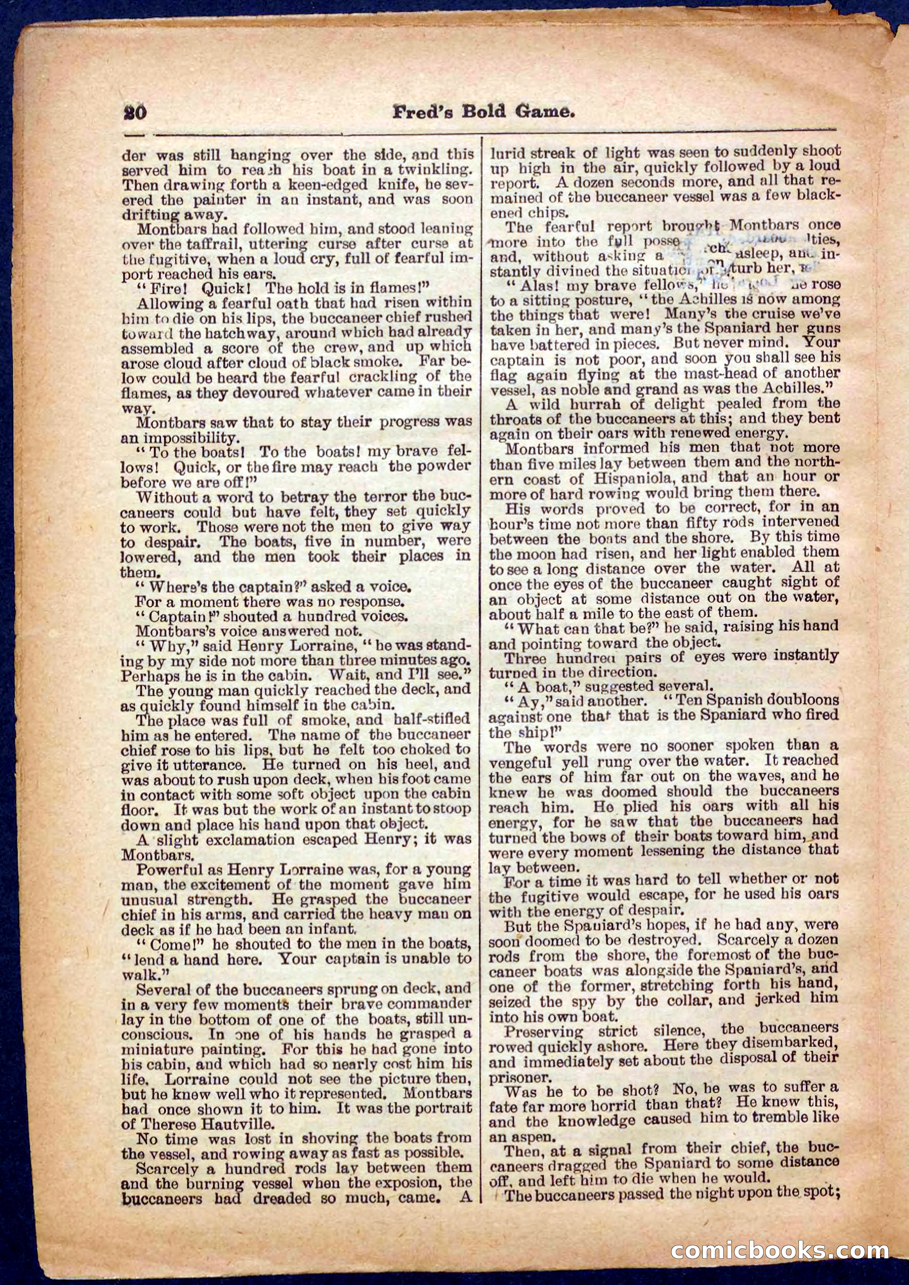 Beadle's Pocket Library, No. 367 — page 20 of 32