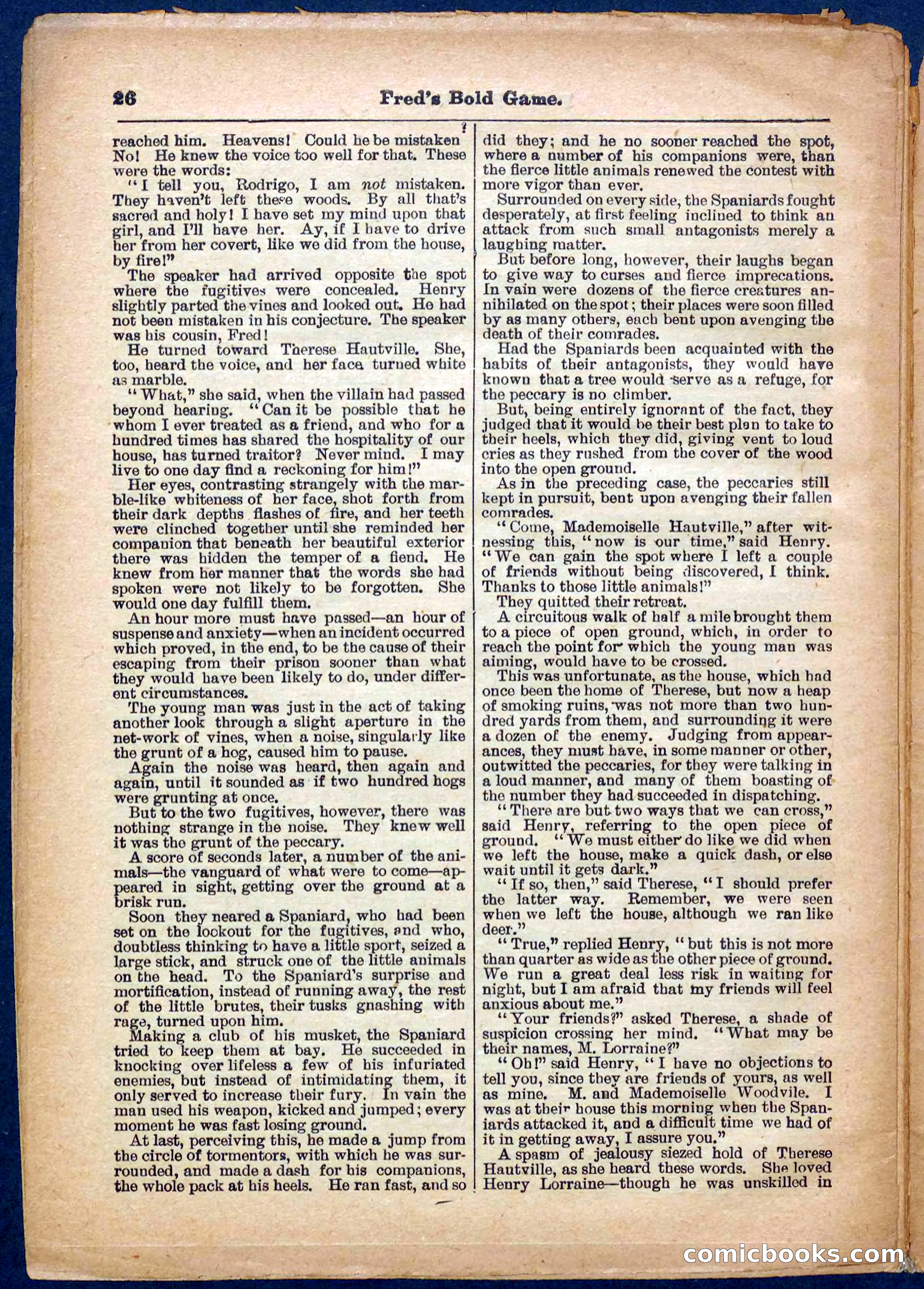 Beadle's Pocket Library, No. 367 — page 26 of 32