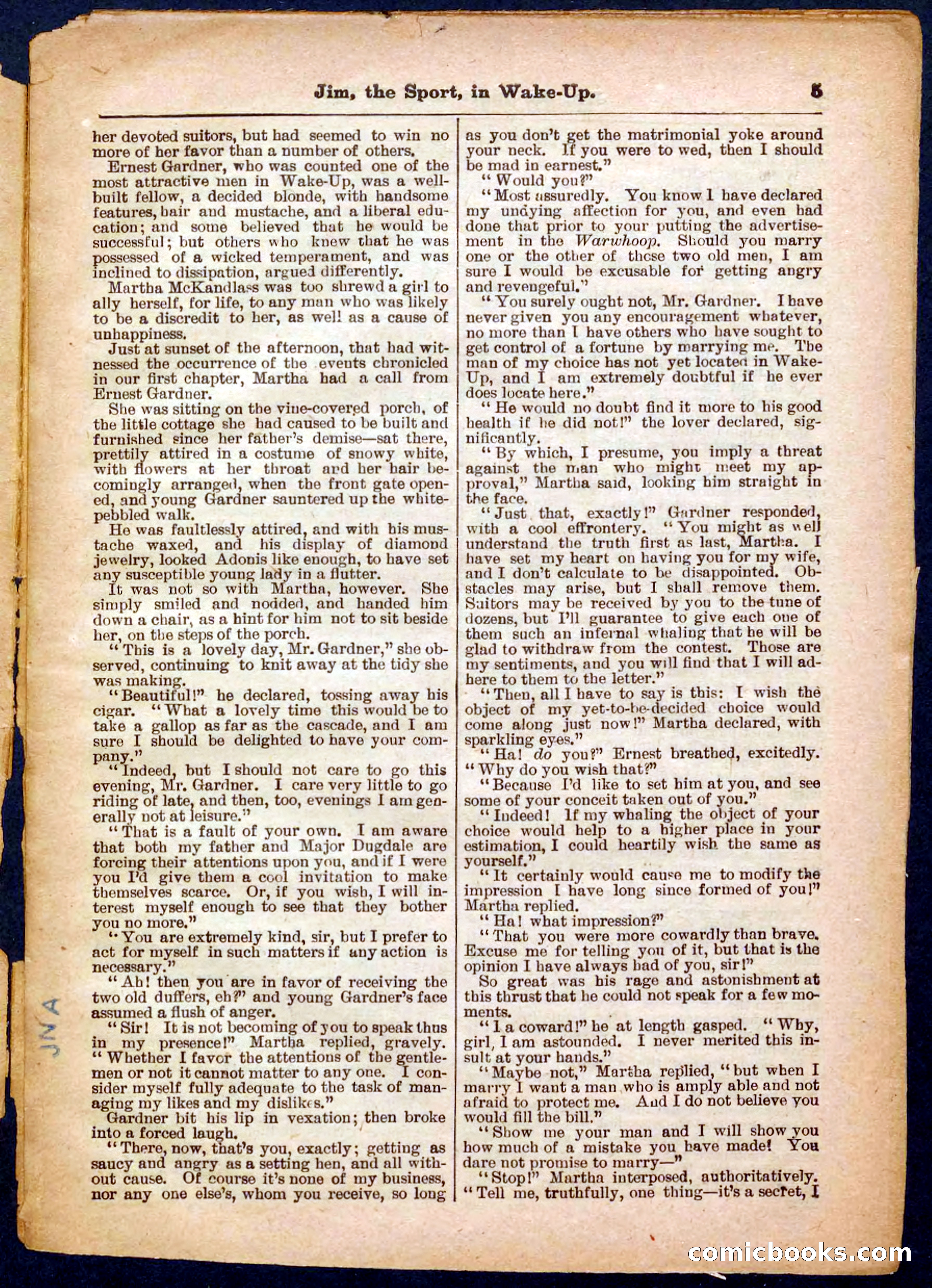 Beadle's Pocket Library No. 368 — page 5 of 32