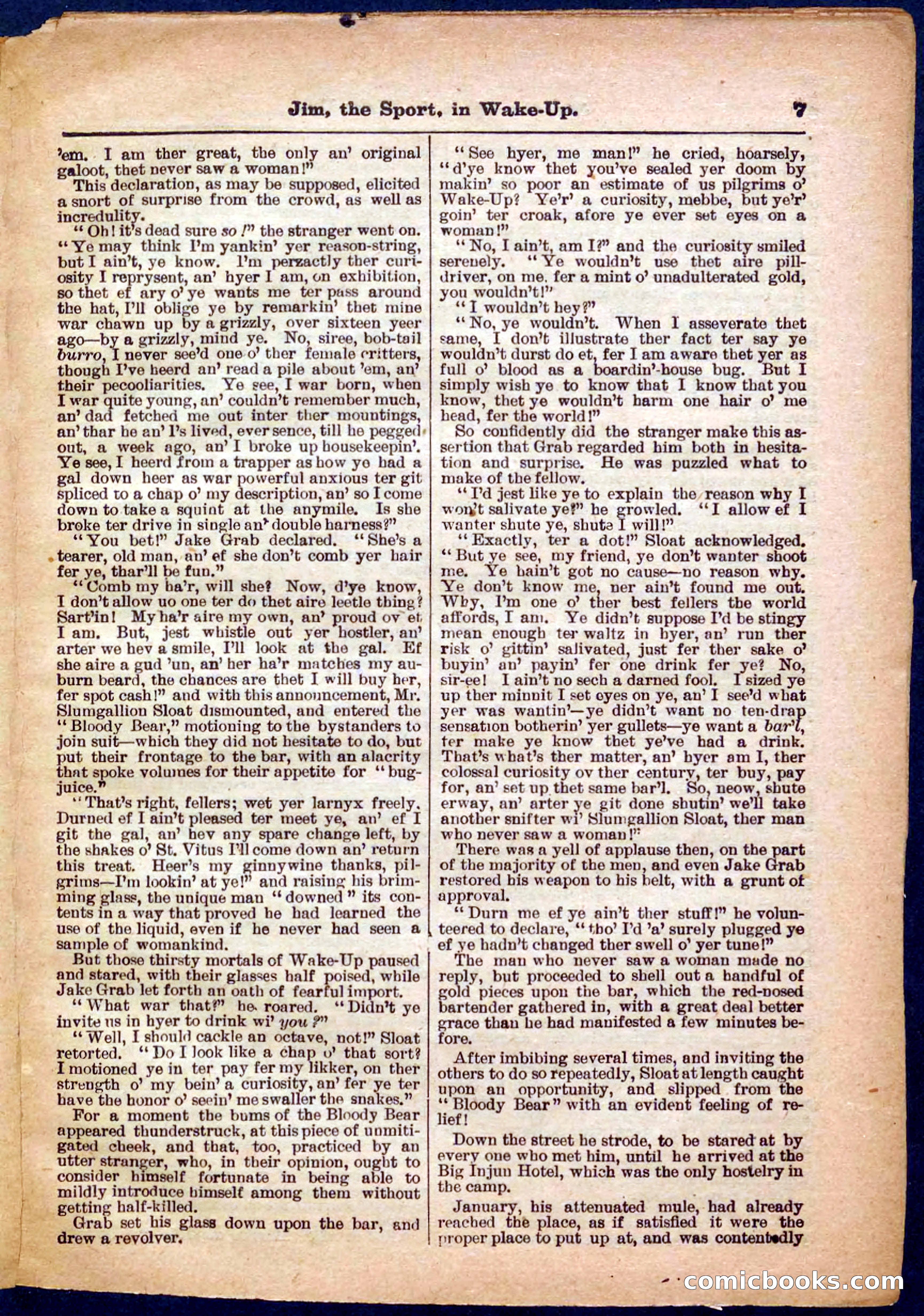 Beadle's Pocket Library No. 368 — page 7 of 32