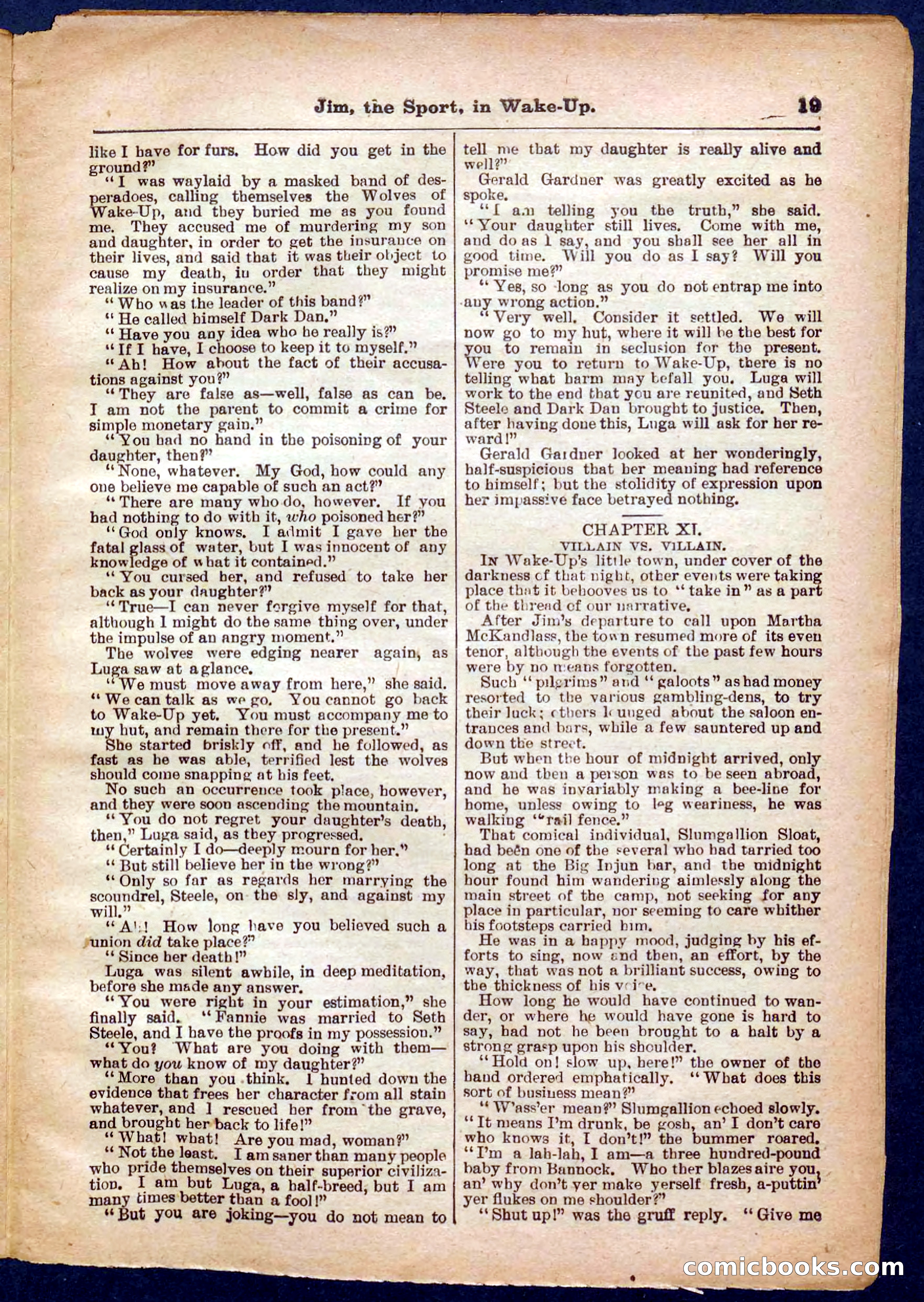 Beadle's Pocket Library No. 368 — page 19 of 32