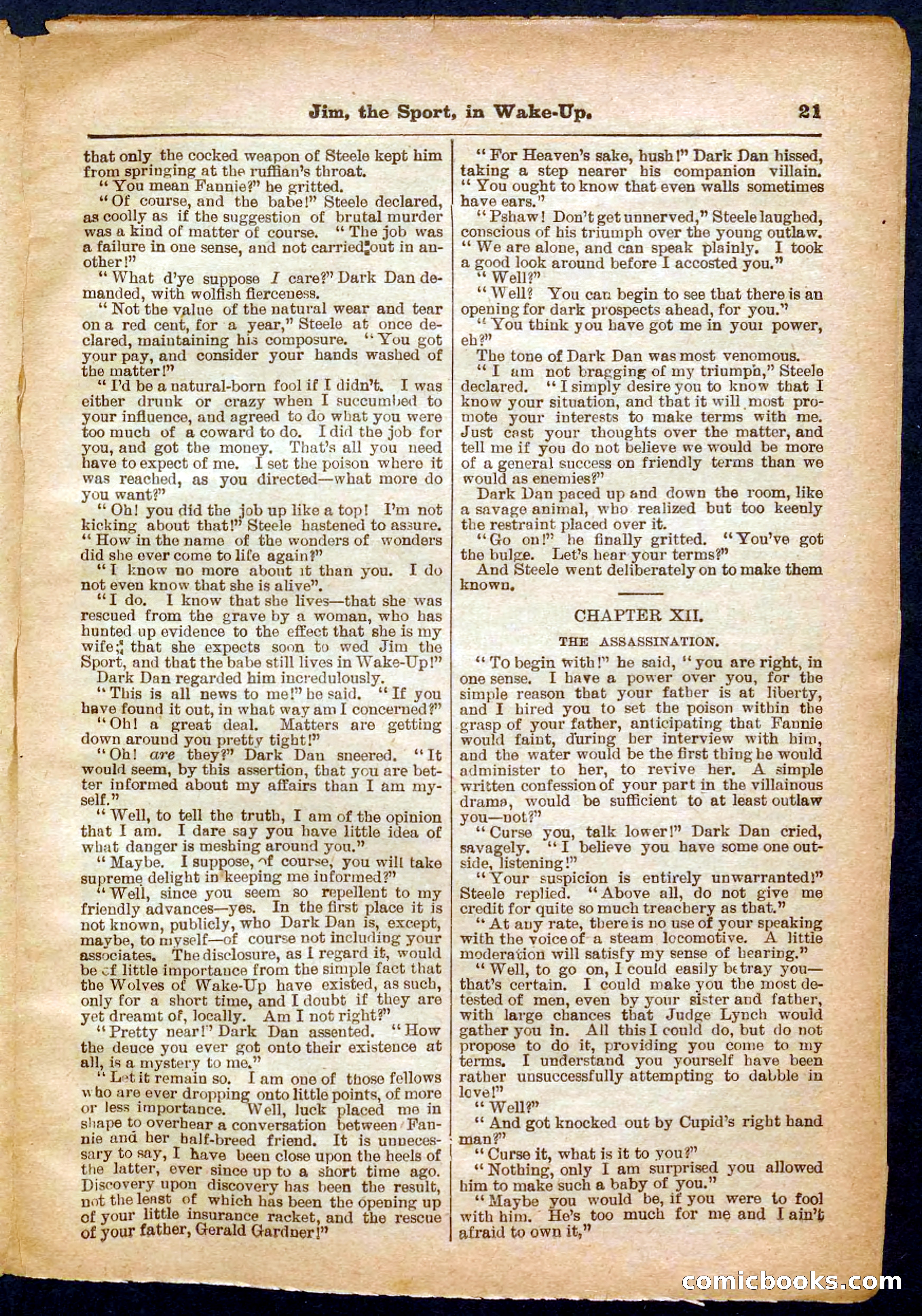 Beadle's Pocket Library No. 368 — page 21 of 32