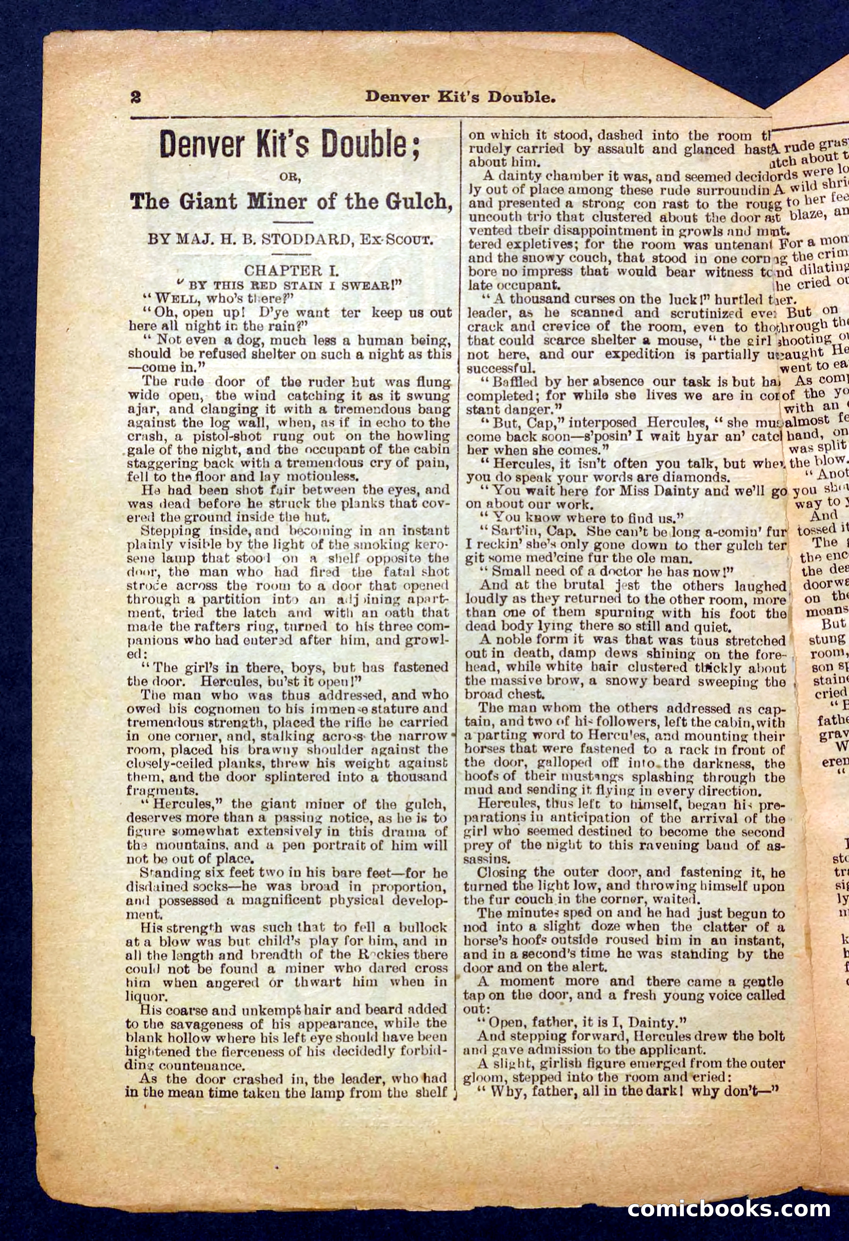 Beadle's Pocket Library No. 370 — page 2 of 32