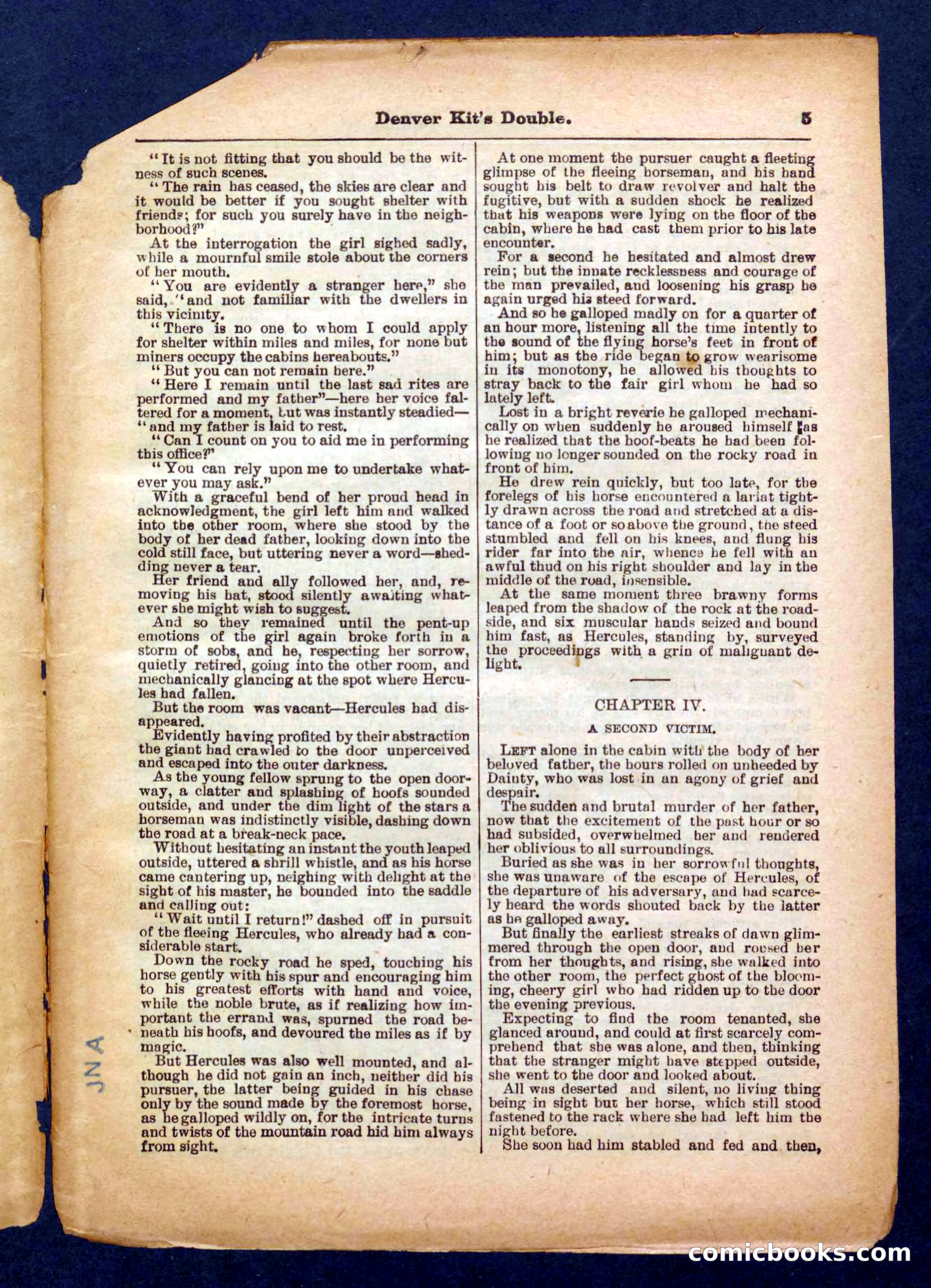 Beadle's Pocket Library No. 370 — page 5 of 32