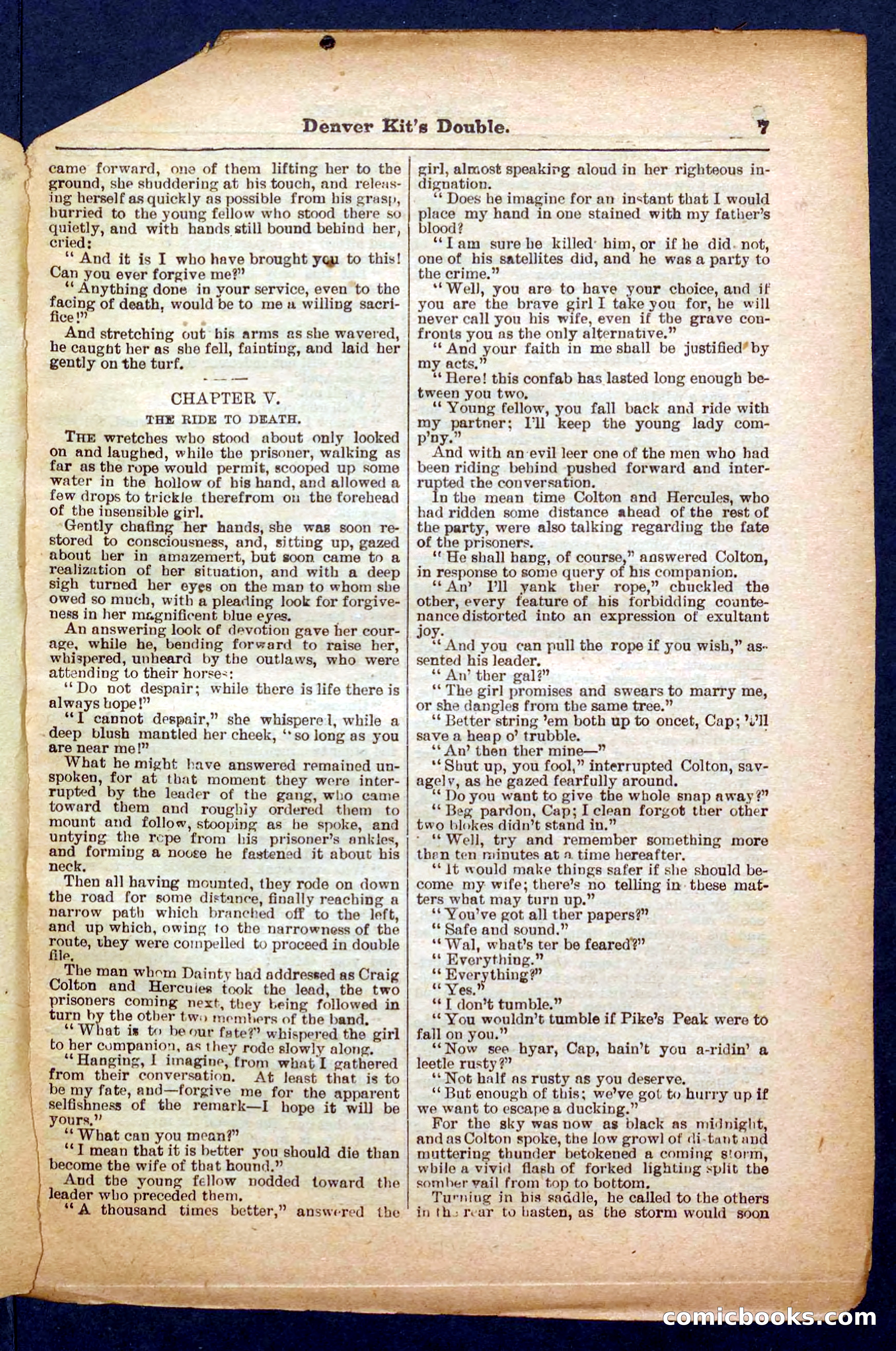 Beadle's Pocket Library No. 370 — page 7 of 32