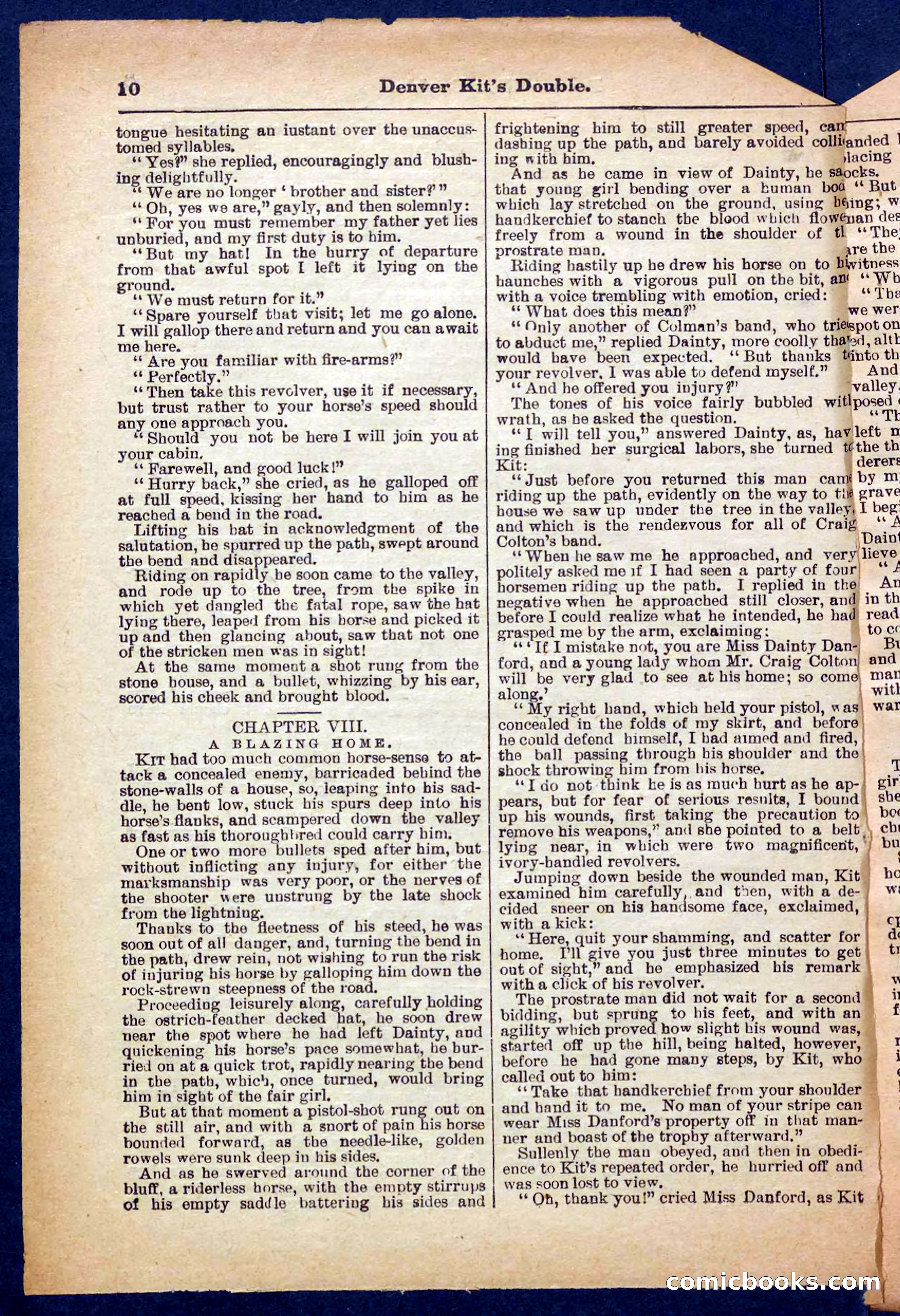 Beadle's Pocket Library No. 370 — page 10 of 32
