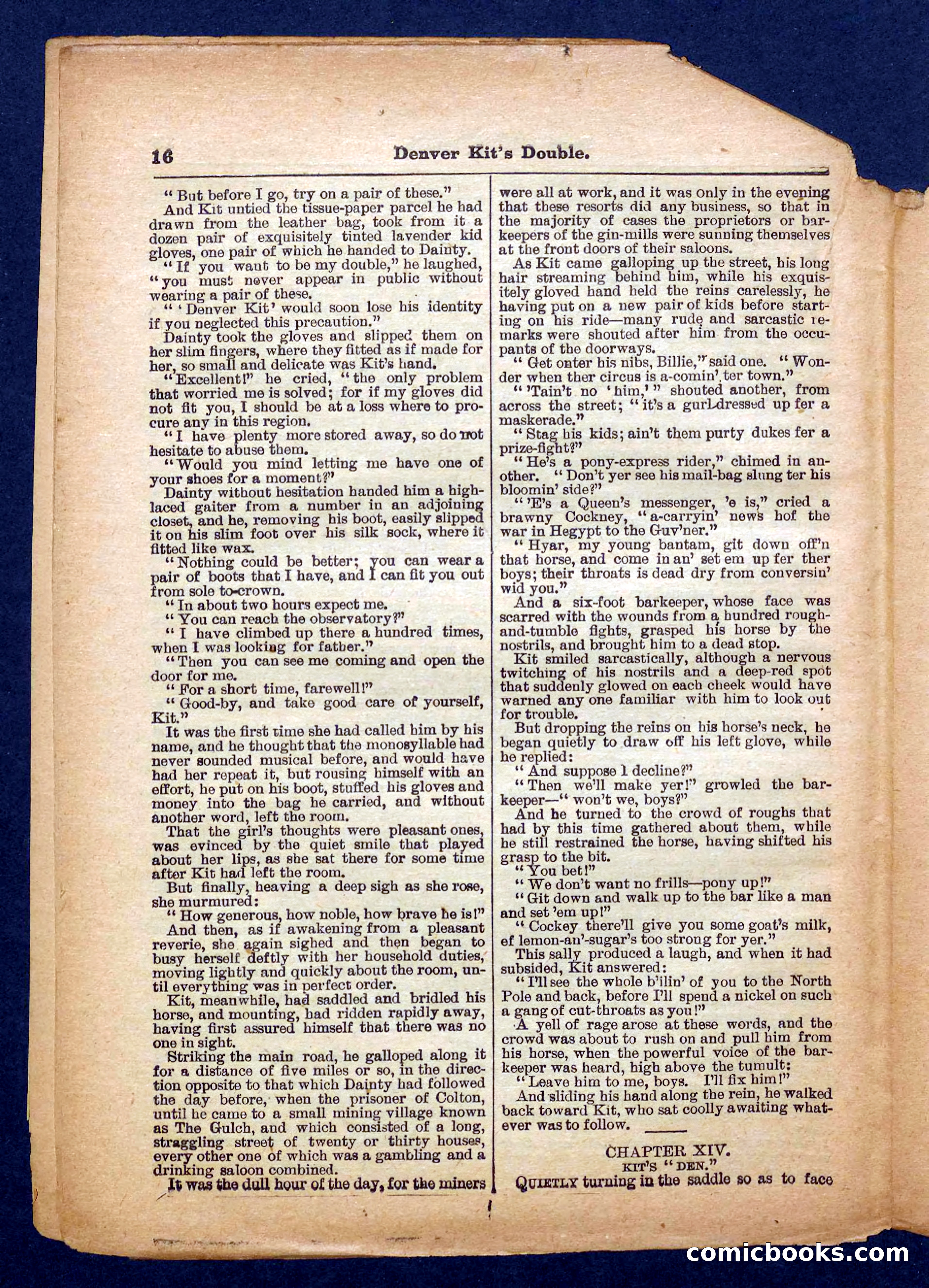 Beadle's Pocket Library No. 370 — page 16 of 32