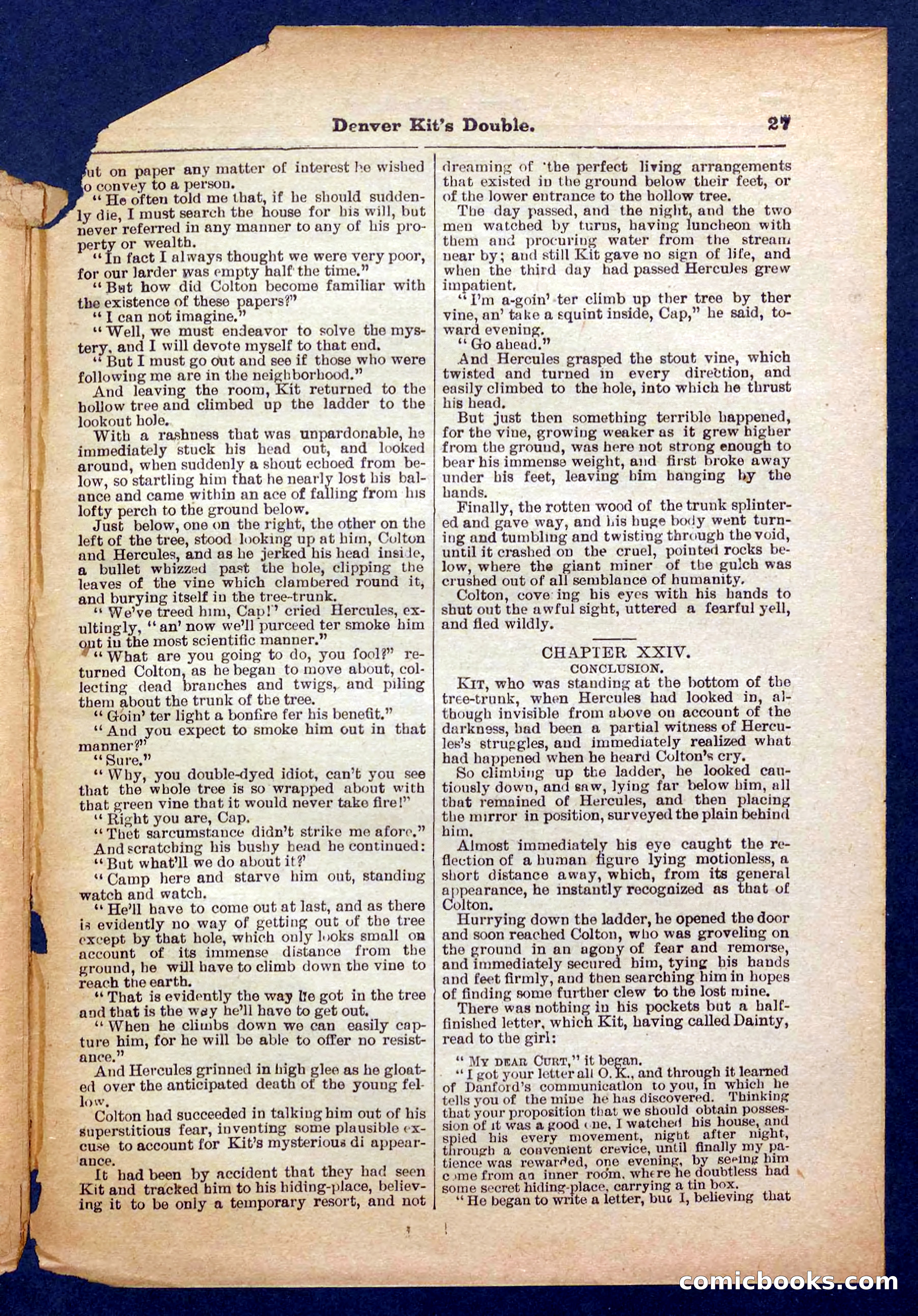 Beadle's Pocket Library No. 370 — page 27 of 32