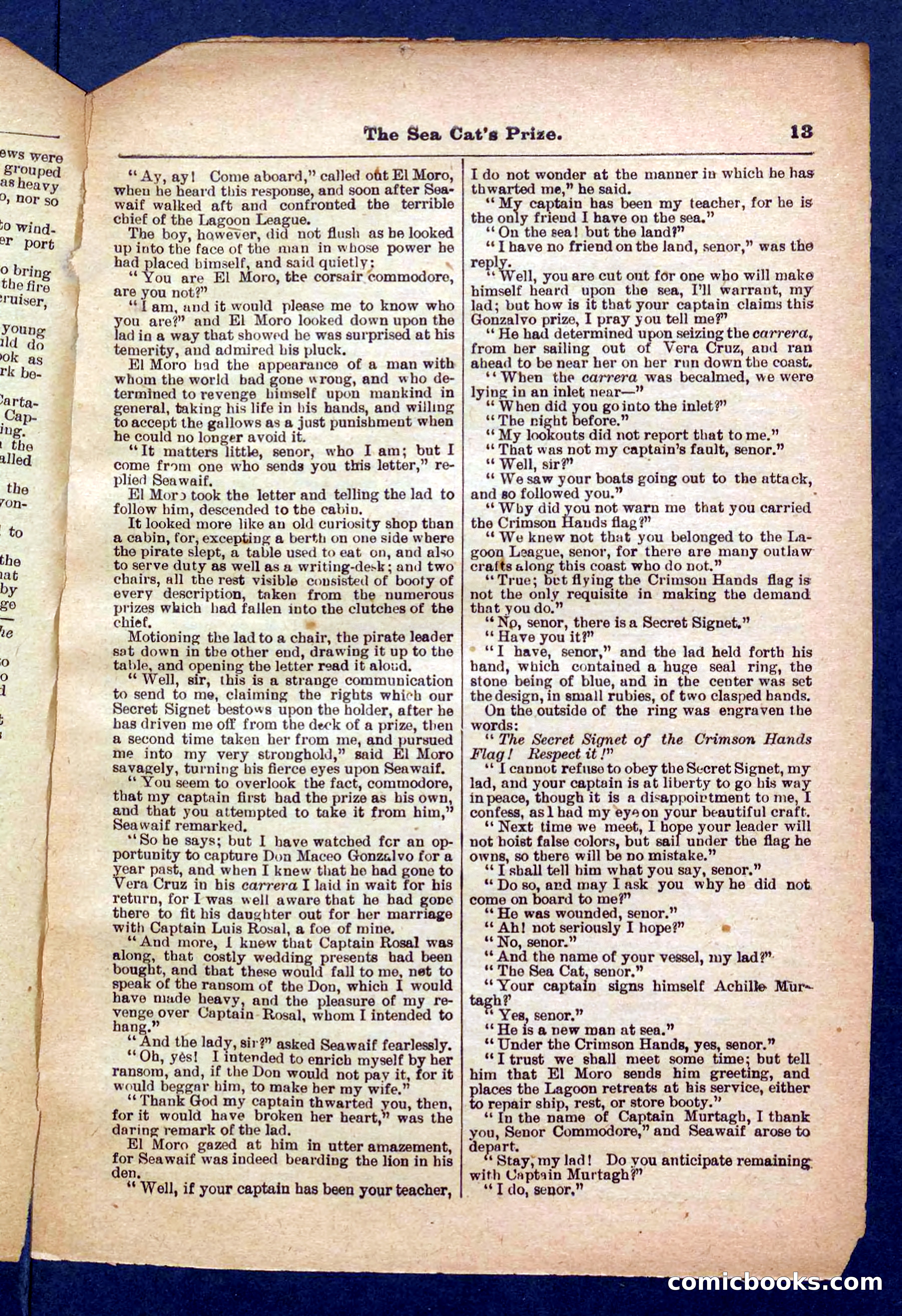 Beadle's Pocket Library No. 372 — page 13 of 32