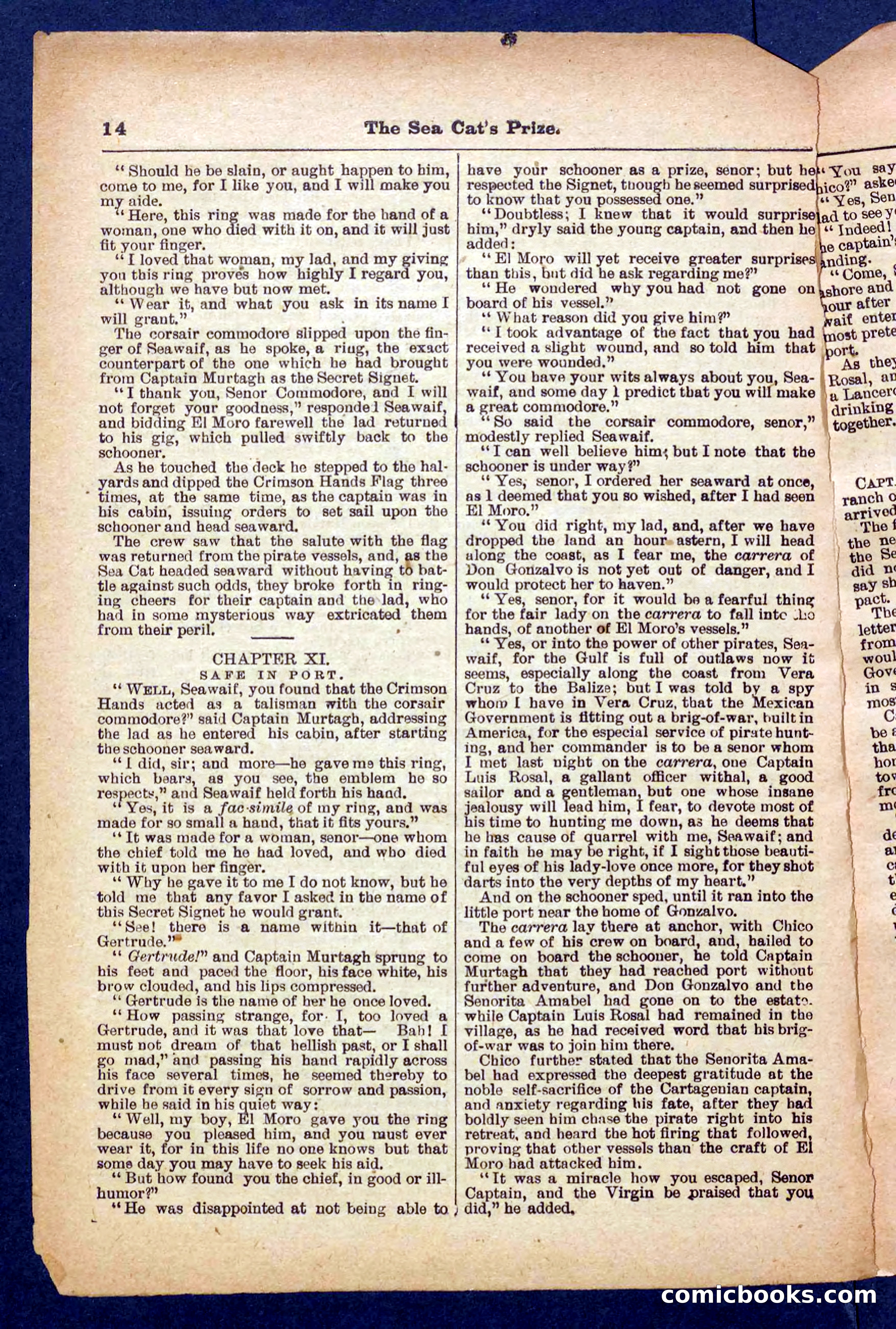 Beadle's Pocket Library No. 372 — page 14 of 32