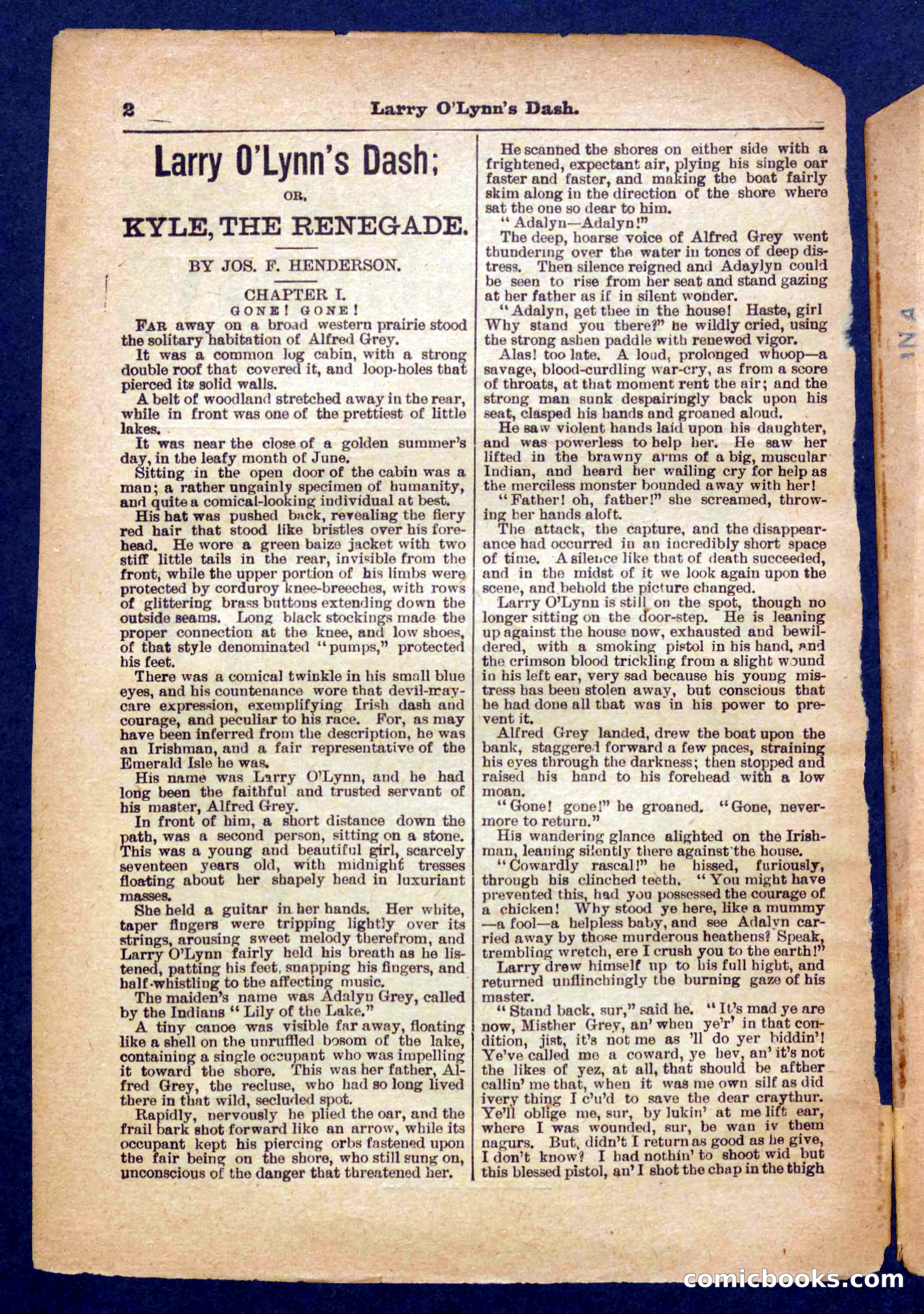 Beadle's Pocket Library No. 373 — page 2 of 32