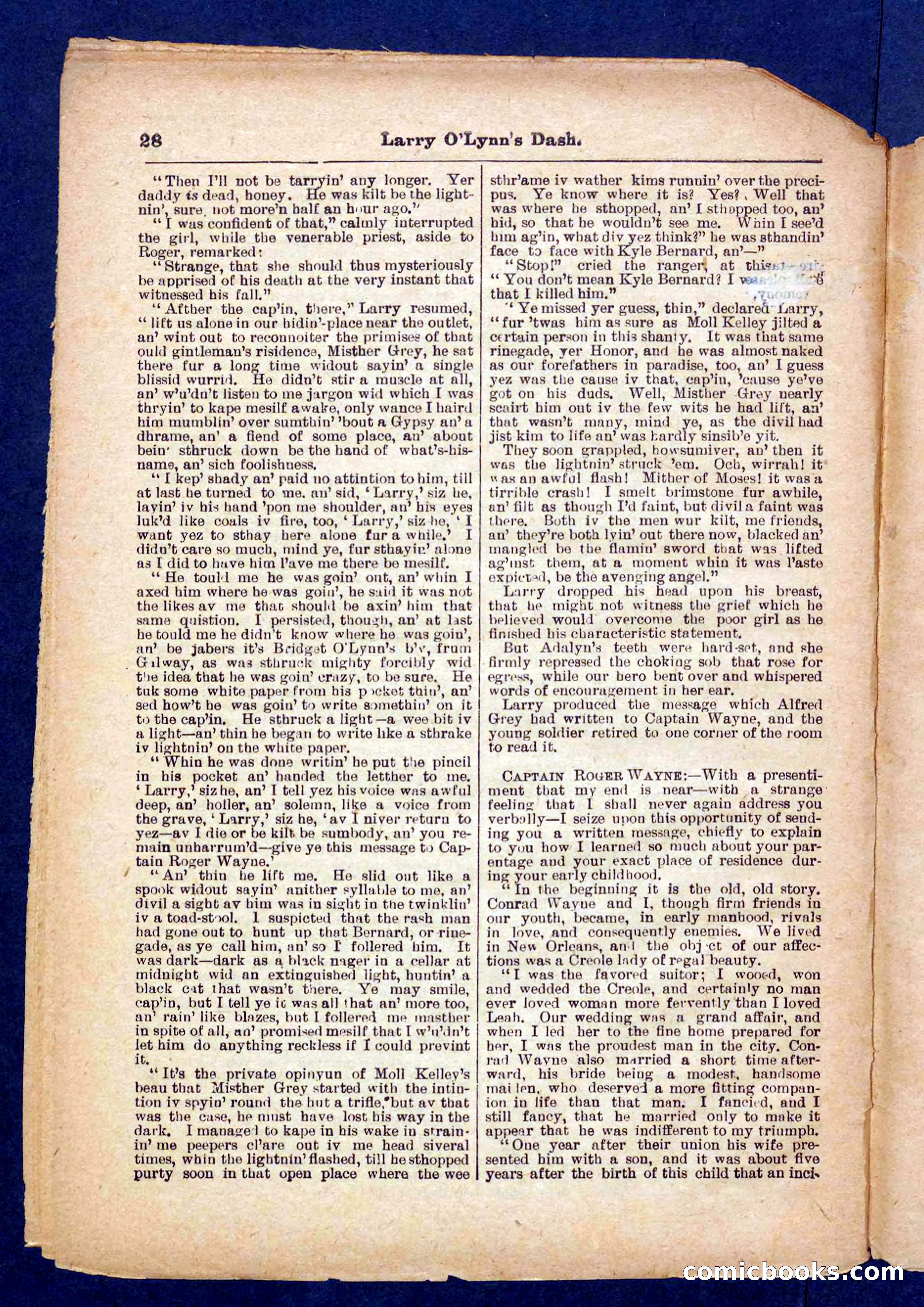 Beadle's Pocket Library No. 373 — page 28 of 32