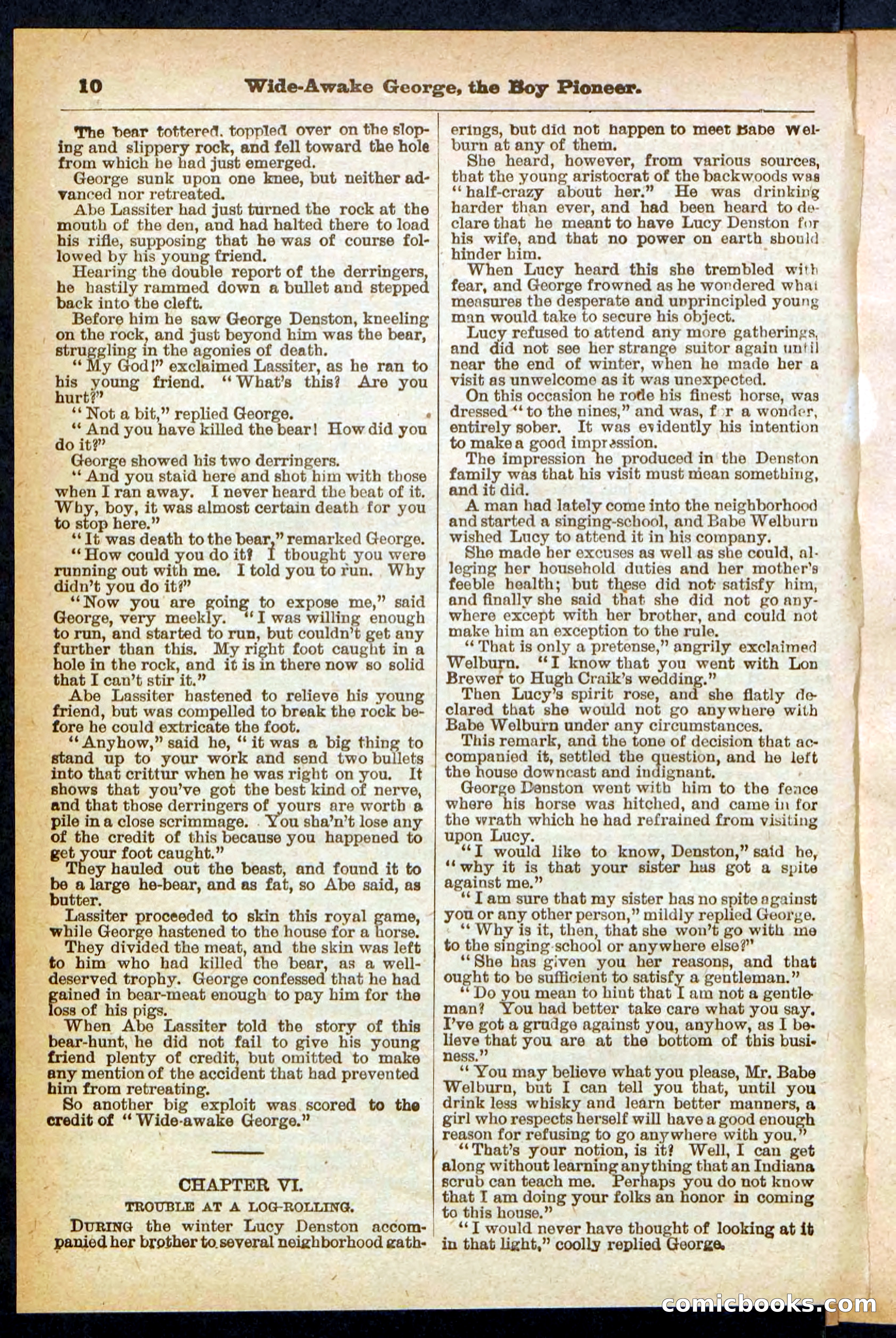 Beadle's Pocket Library No. 382 — page 10 of 32