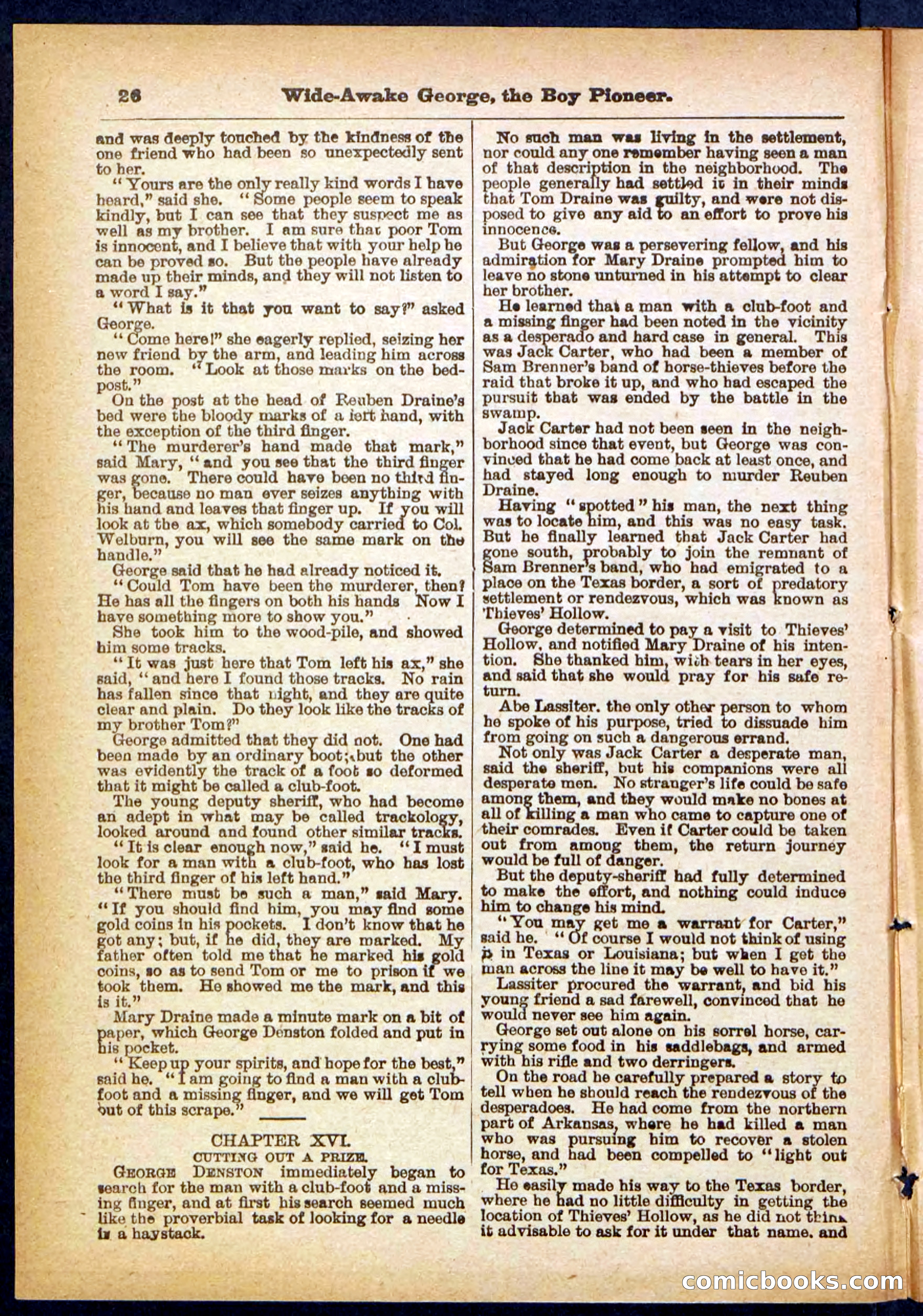 Beadle's Pocket Library No. 382 — page 26 of 32