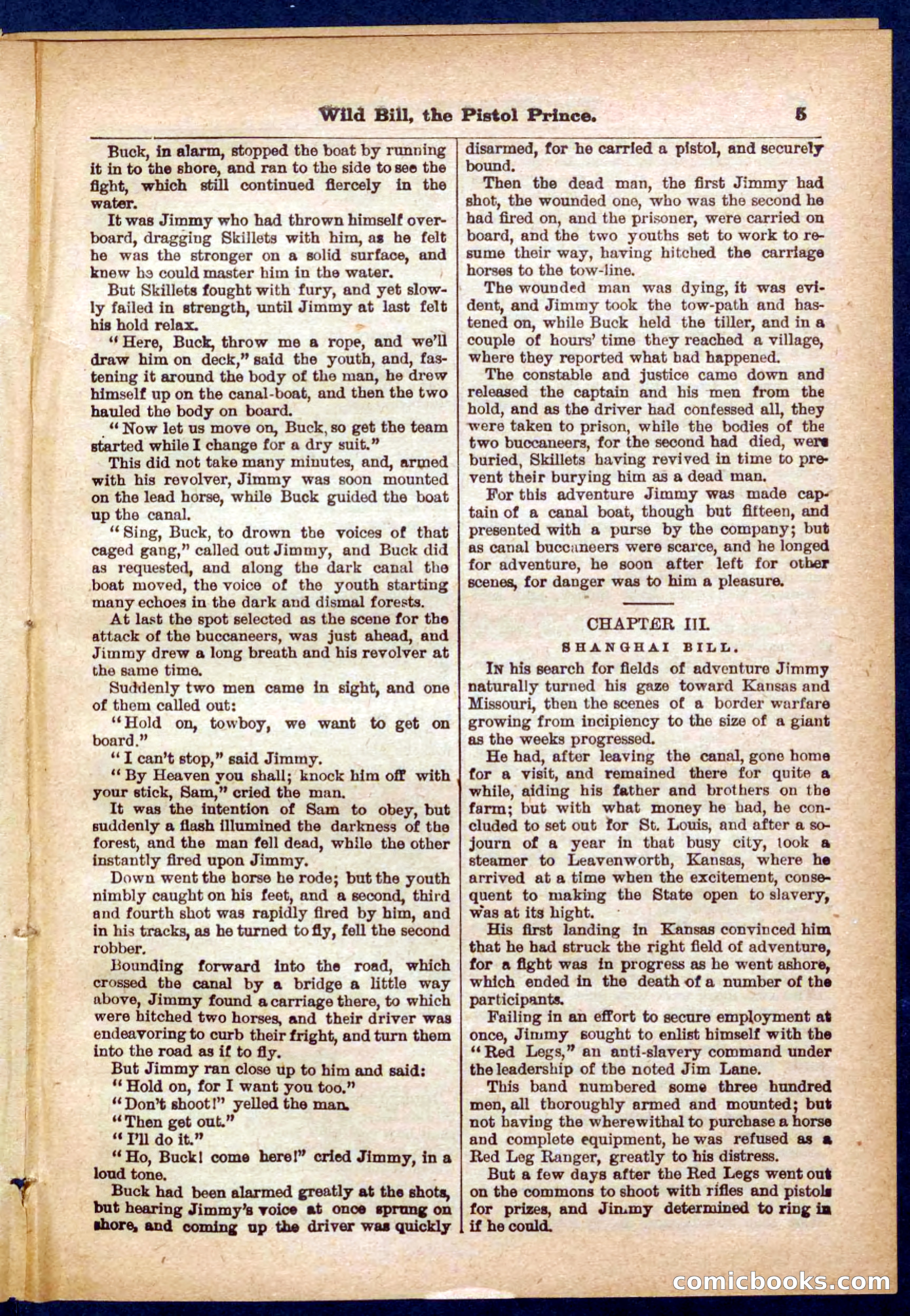 Beadle's Pocket Library No. 383 — page 5 of 32