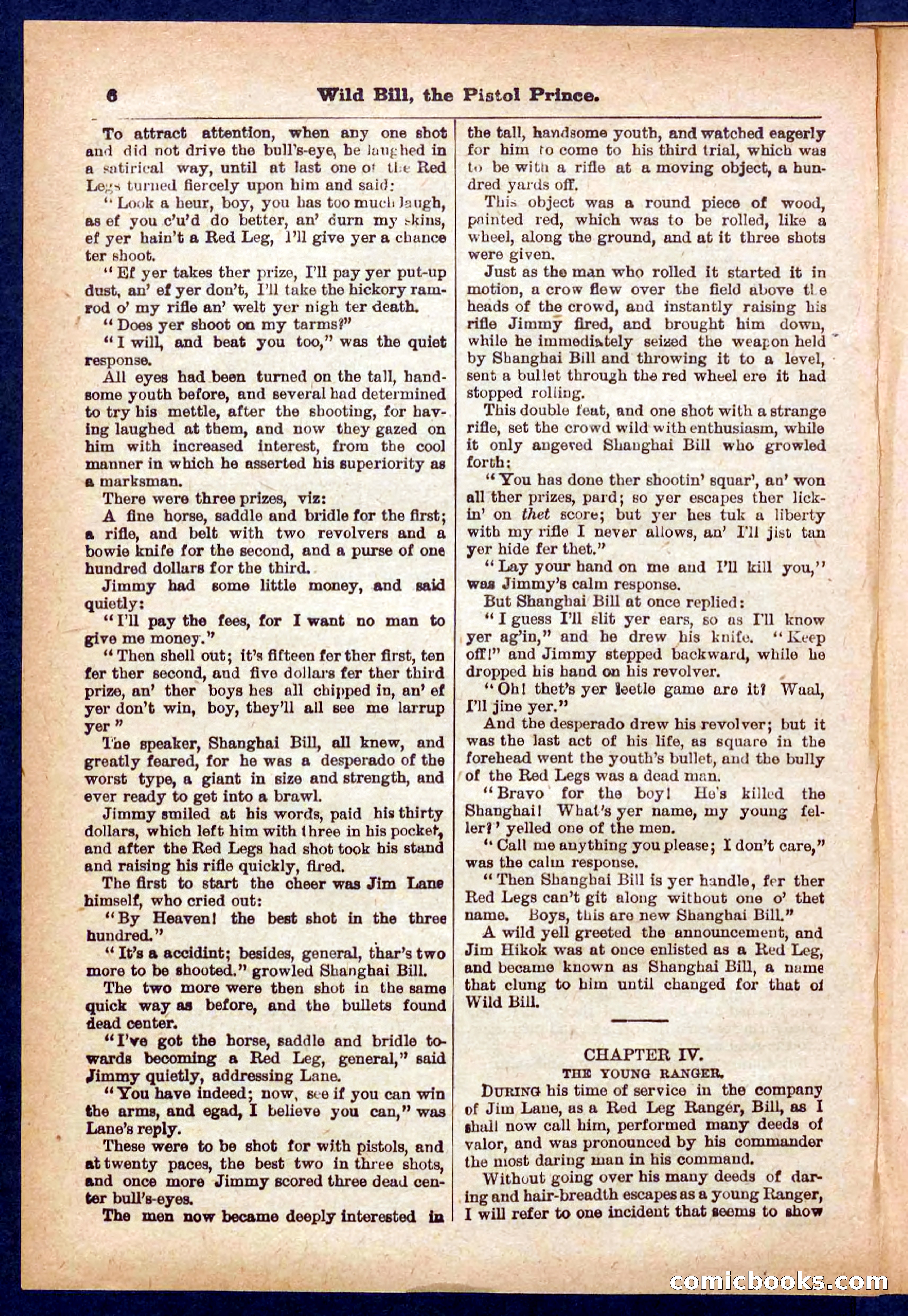 Beadle's Pocket Library No. 383 — page 6 of 32