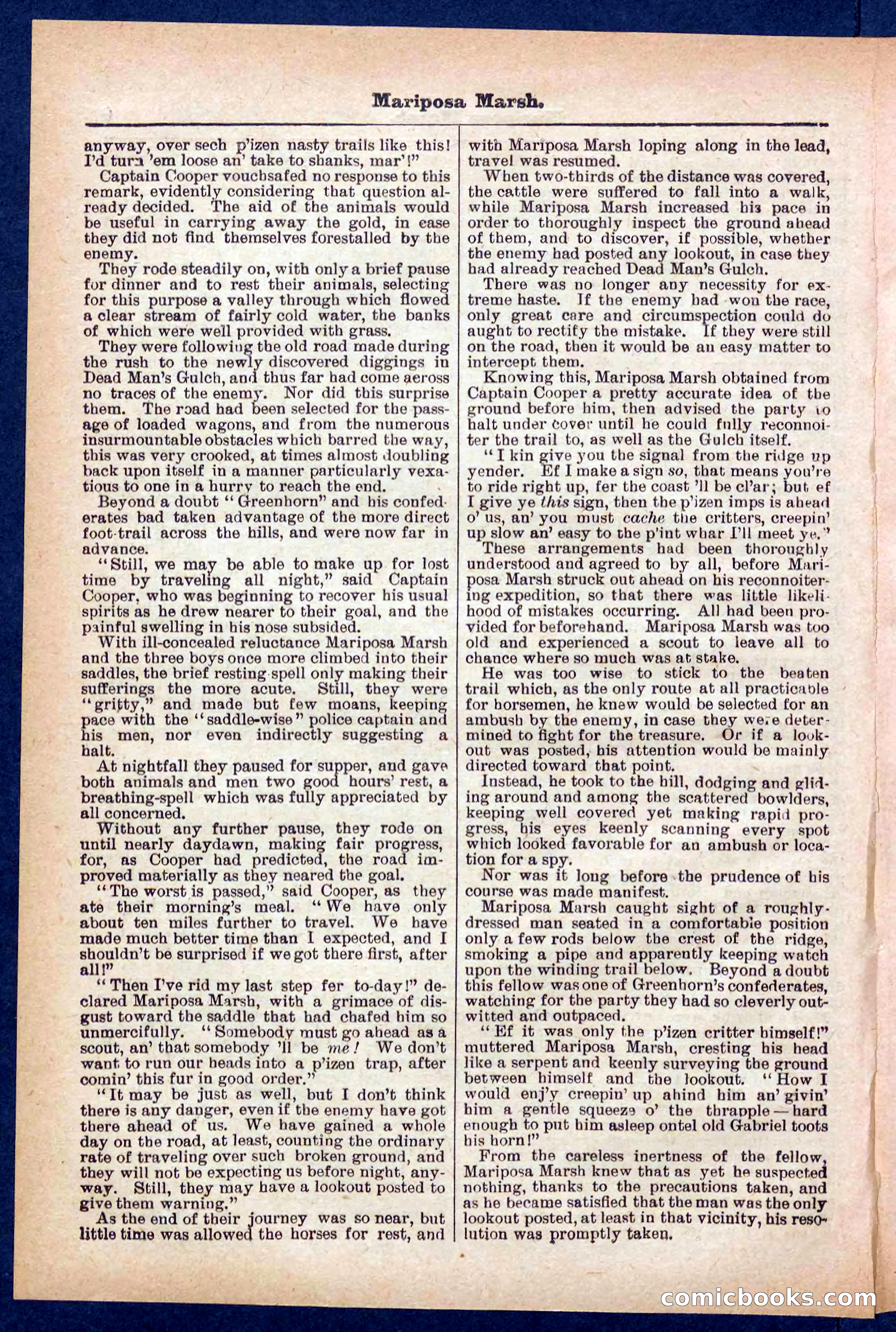 Beadle's Pocket Library No. 384: Brimstone Bill's Booty — page 10 of 32