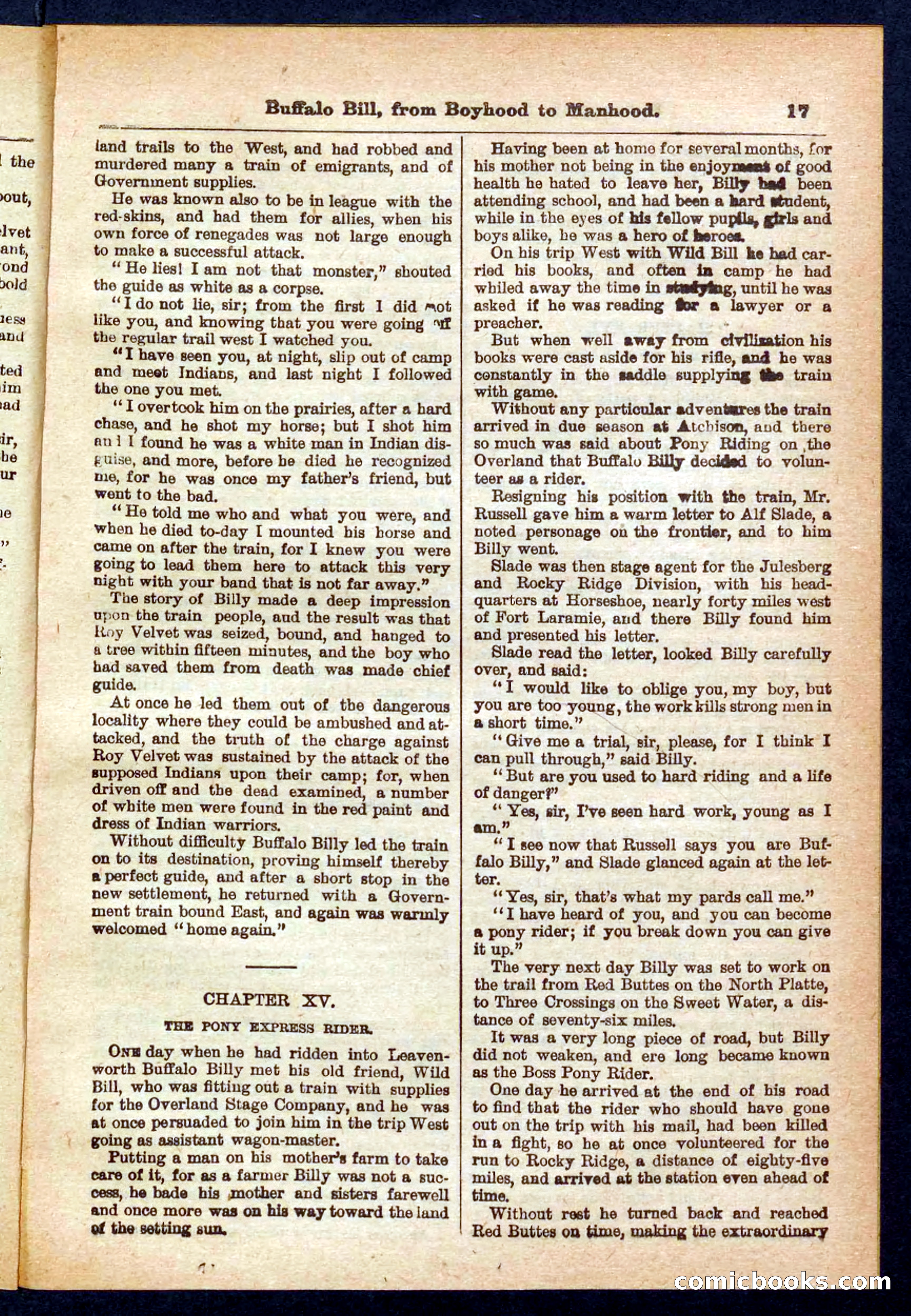 The Pony-Express Rider — page 17 of 32