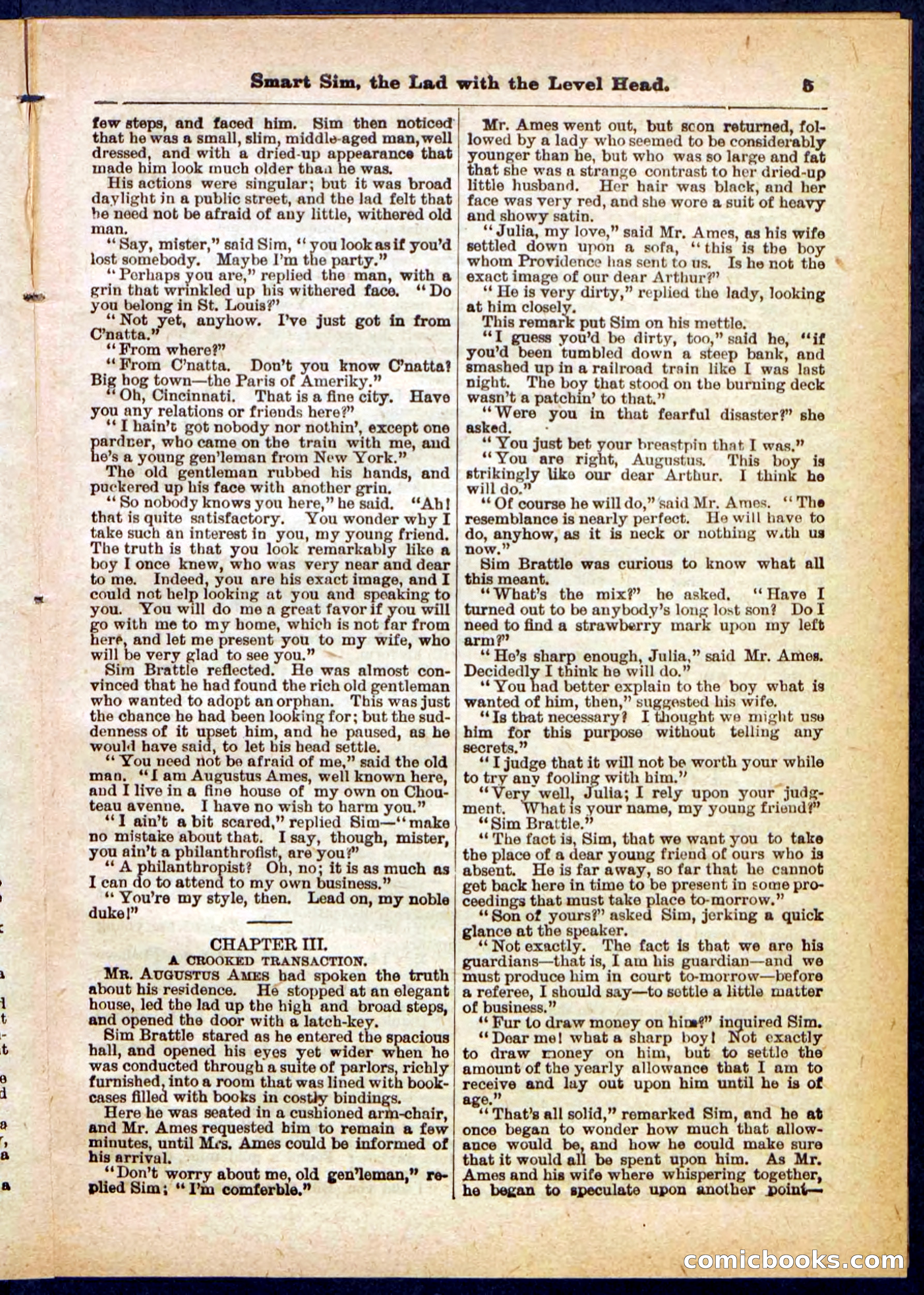 New York Bill, the Dodger — page 5 of 32