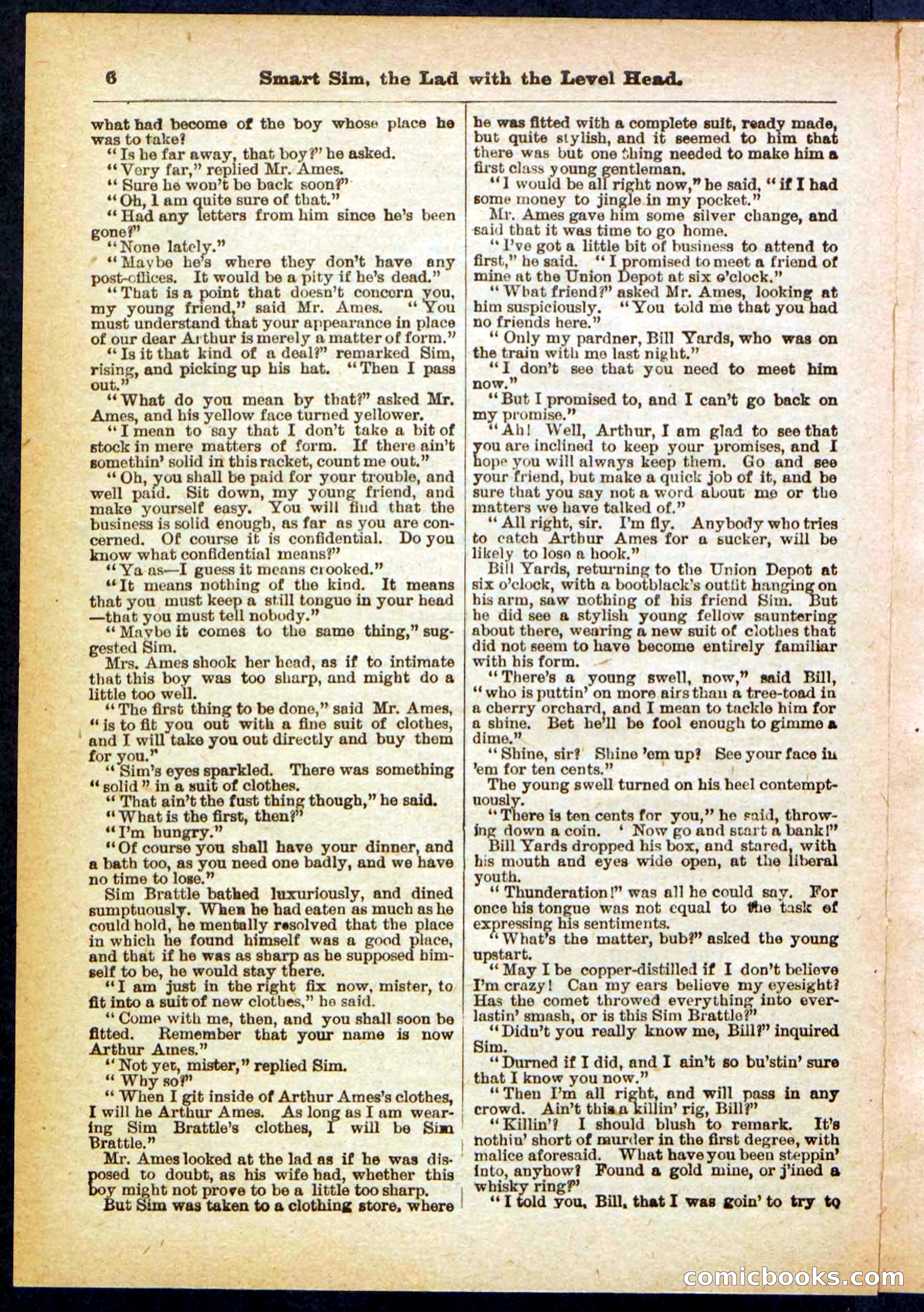 New York Bill, the Dodger — page 6 of 32