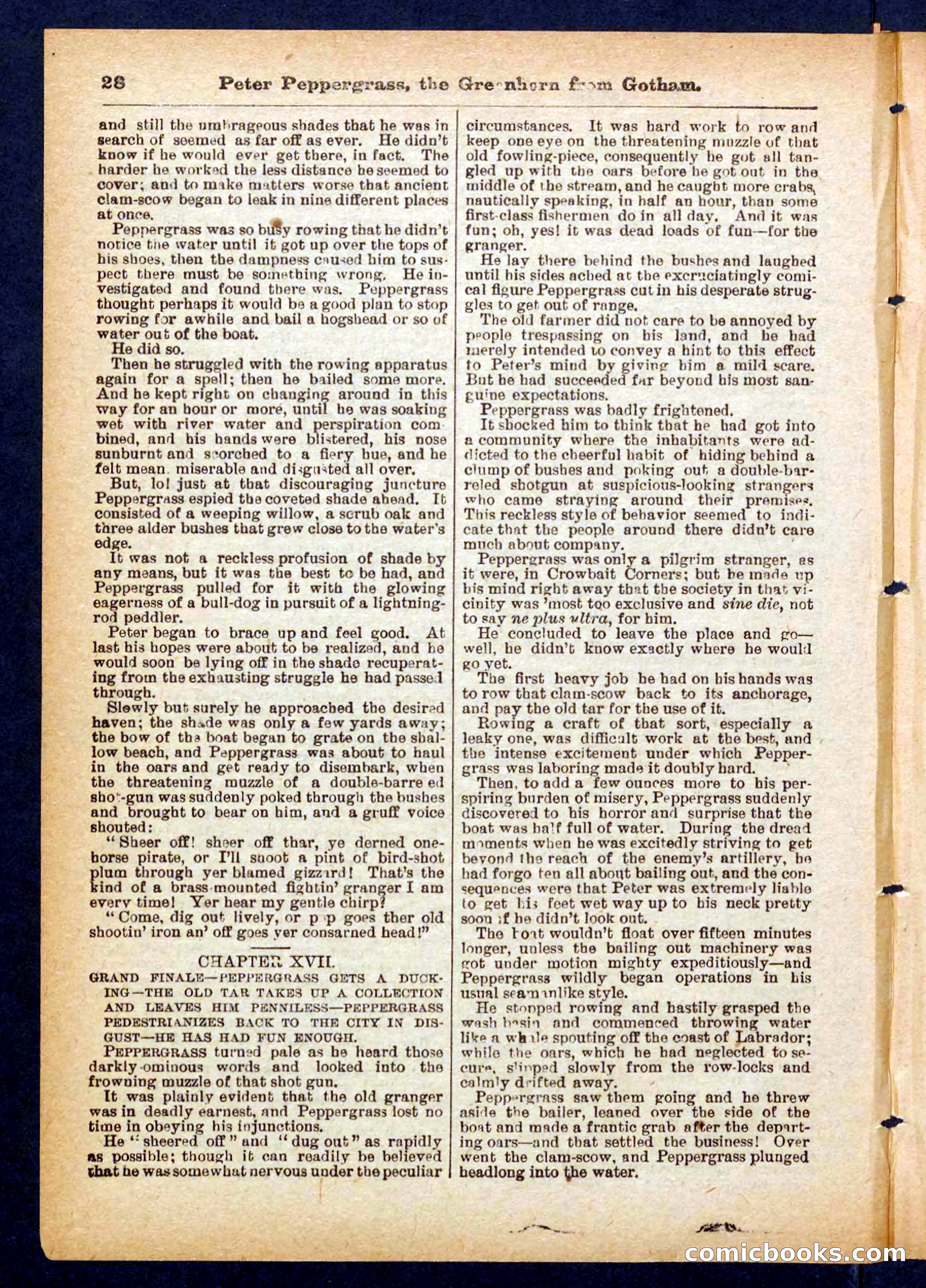 Peter, the Dandy Greenhorn — page 28 of 32