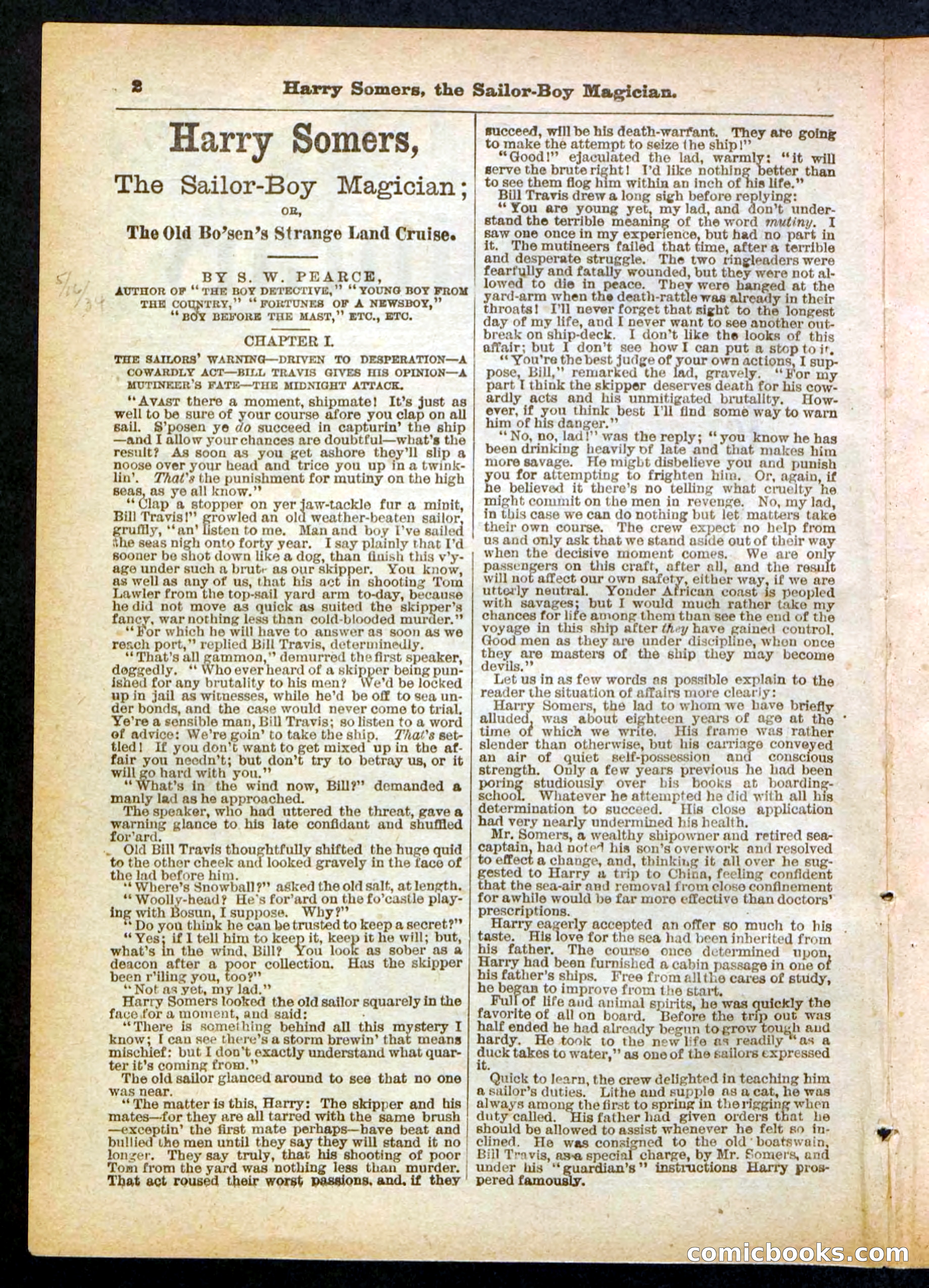 Harry Somers, the Magician — page 2 of 32
