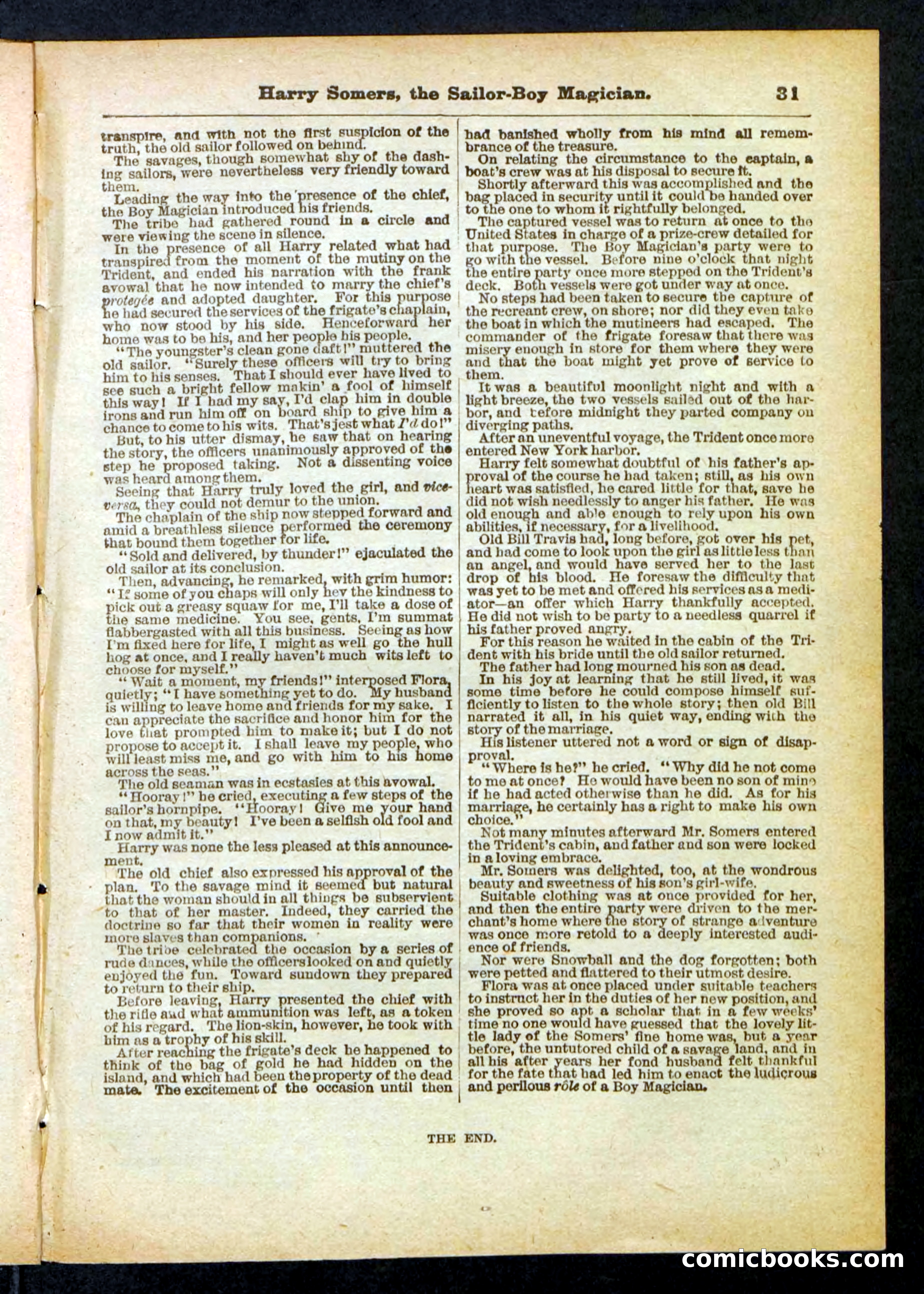 Harry Somers, the Magician — page 31 of 32