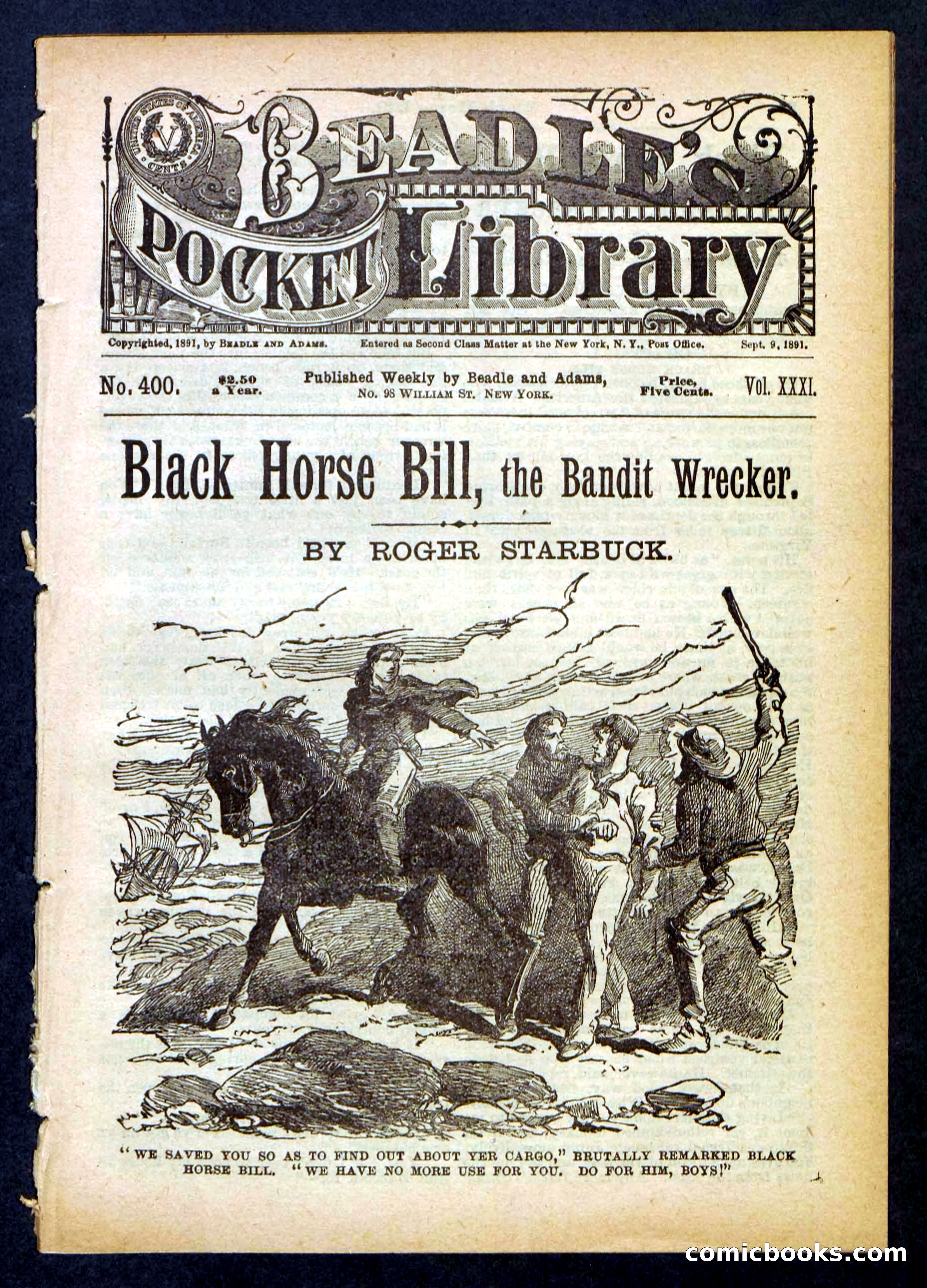 Black Horse Bill, the Bandit Wrecker