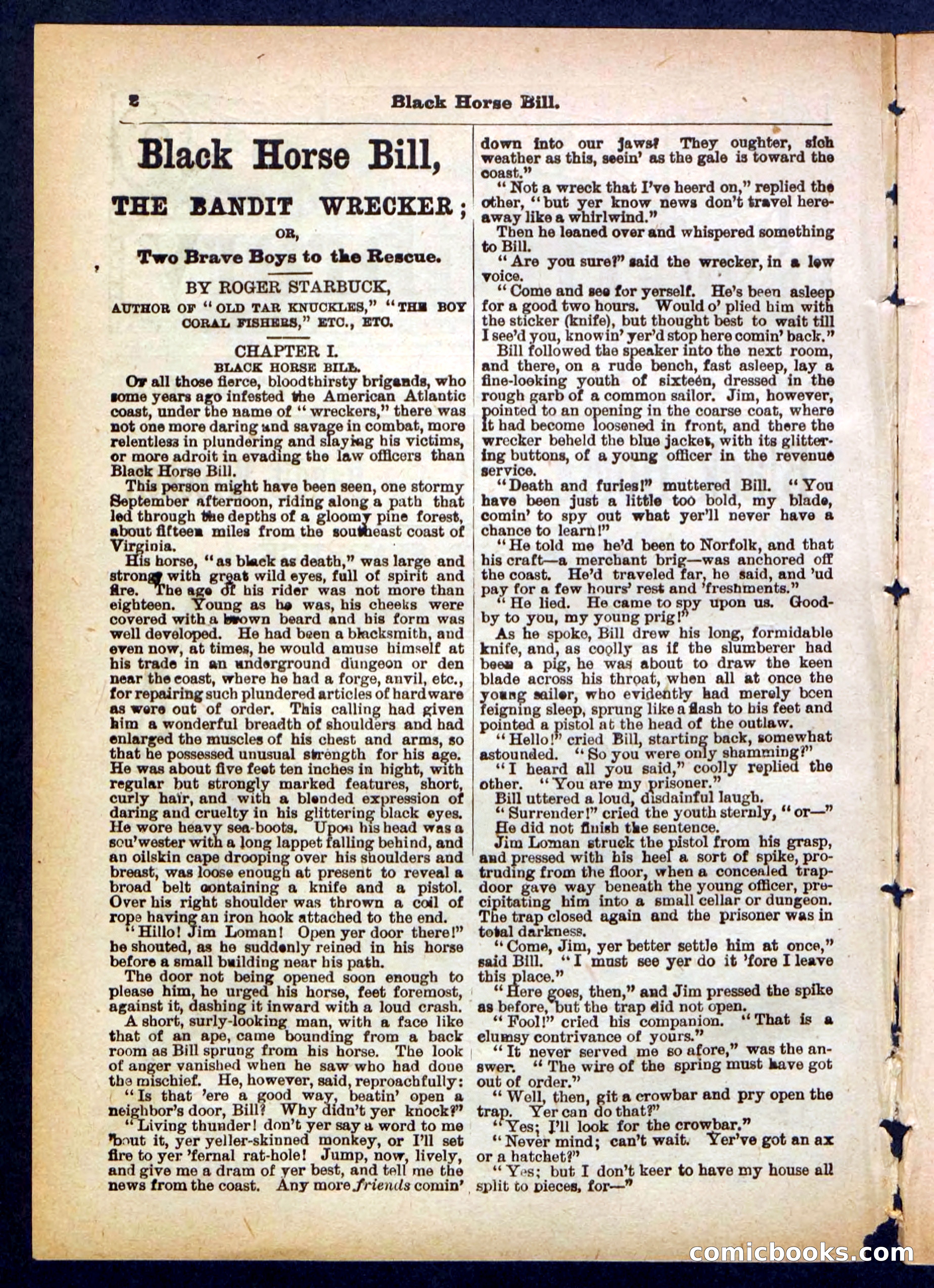 Black Horse Bill, the Bandit Wrecker — page 2 of 32
