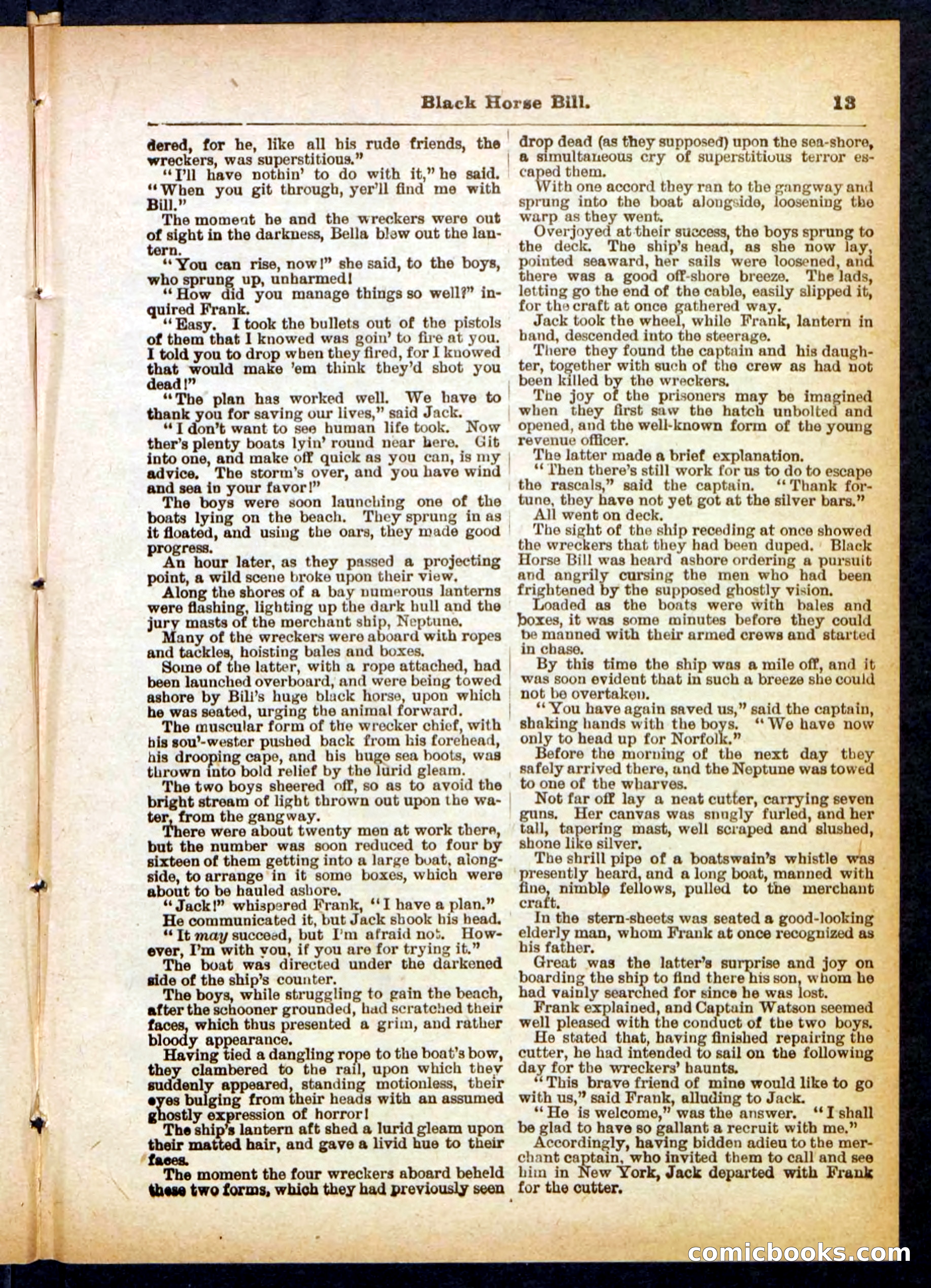 Black Horse Bill, the Bandit Wrecker — page 13 of 32
