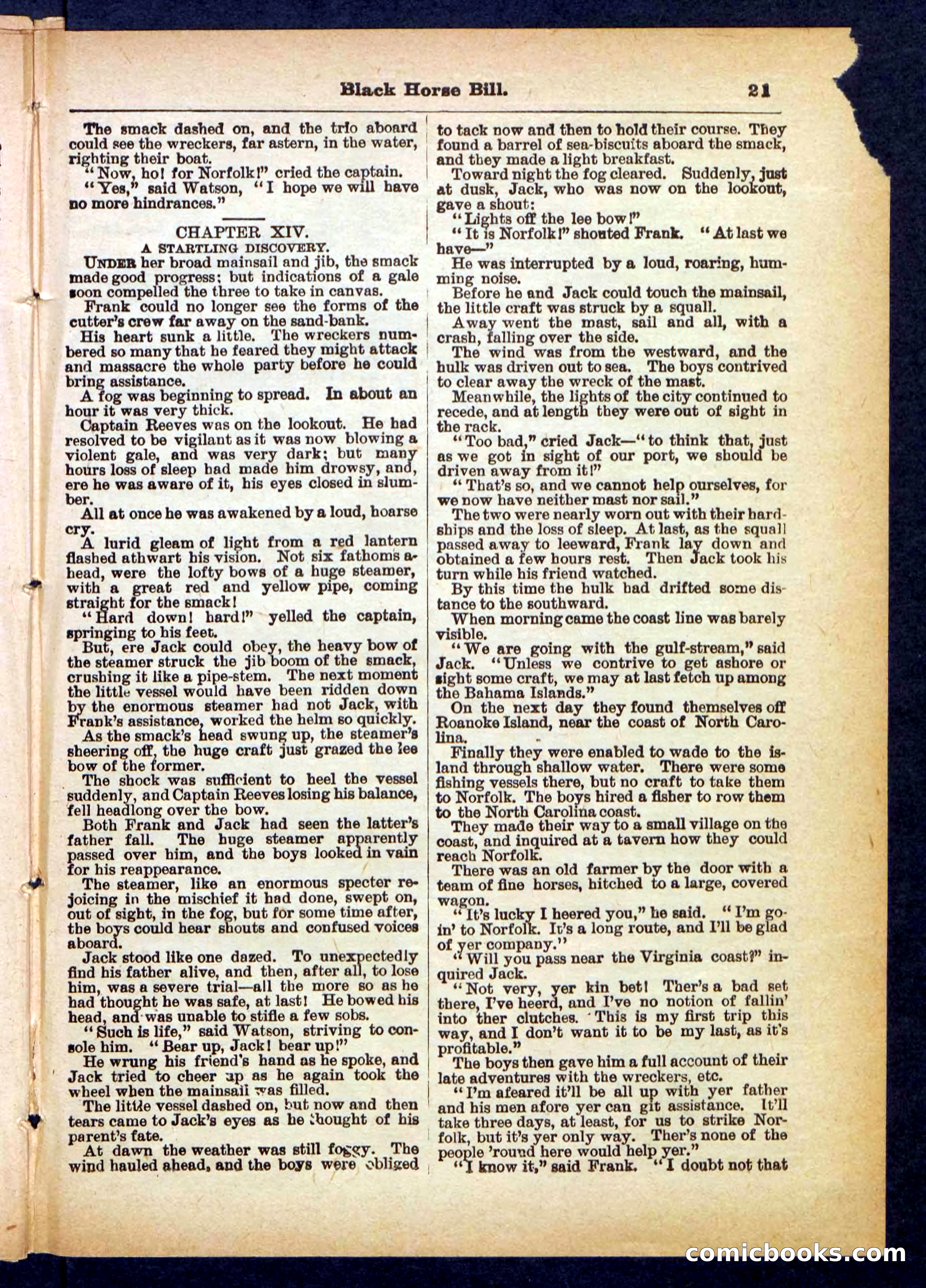 Black Horse Bill, the Bandit Wrecker — page 21 of 32