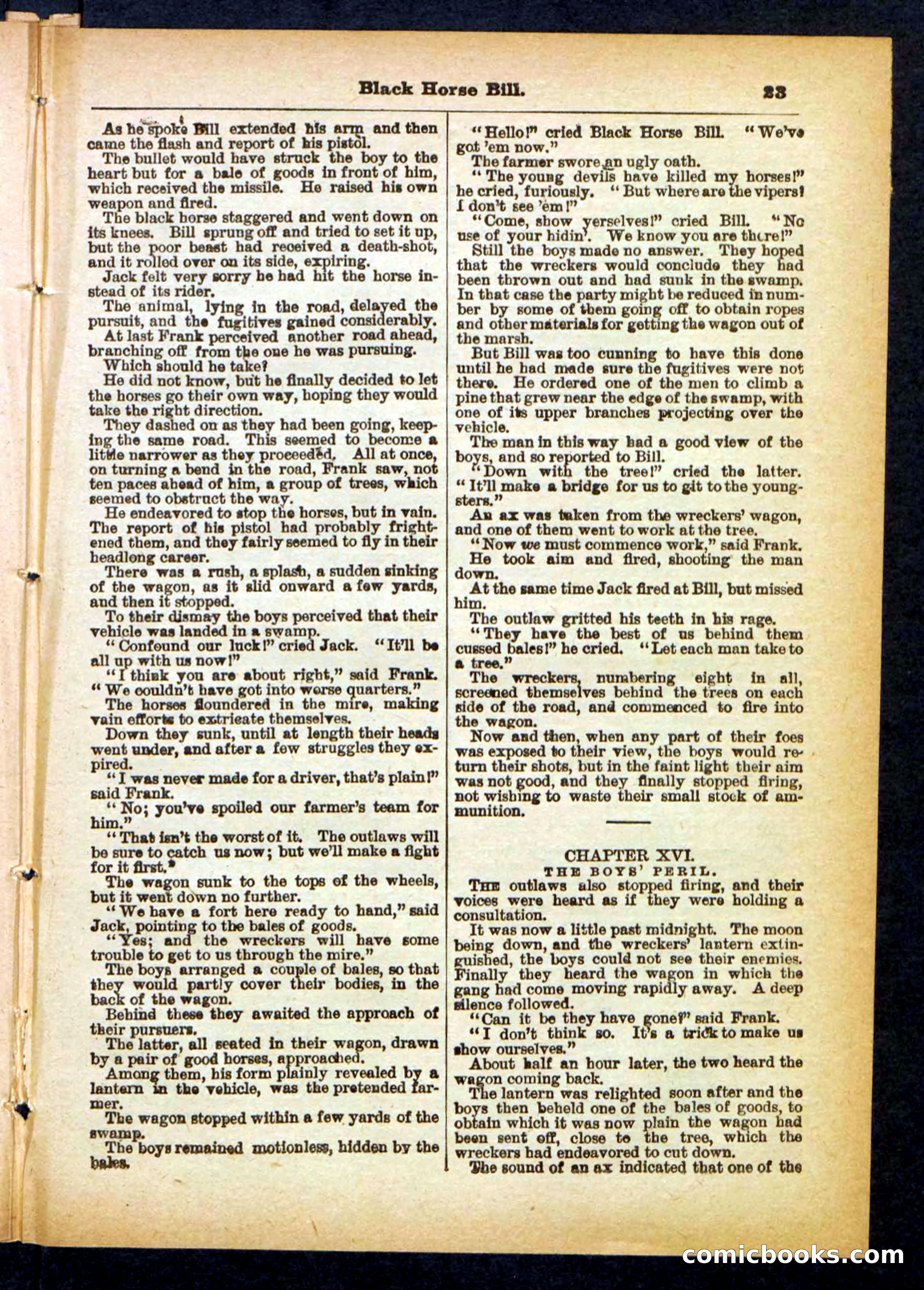 Black Horse Bill, the Bandit Wrecker — page 23 of 32