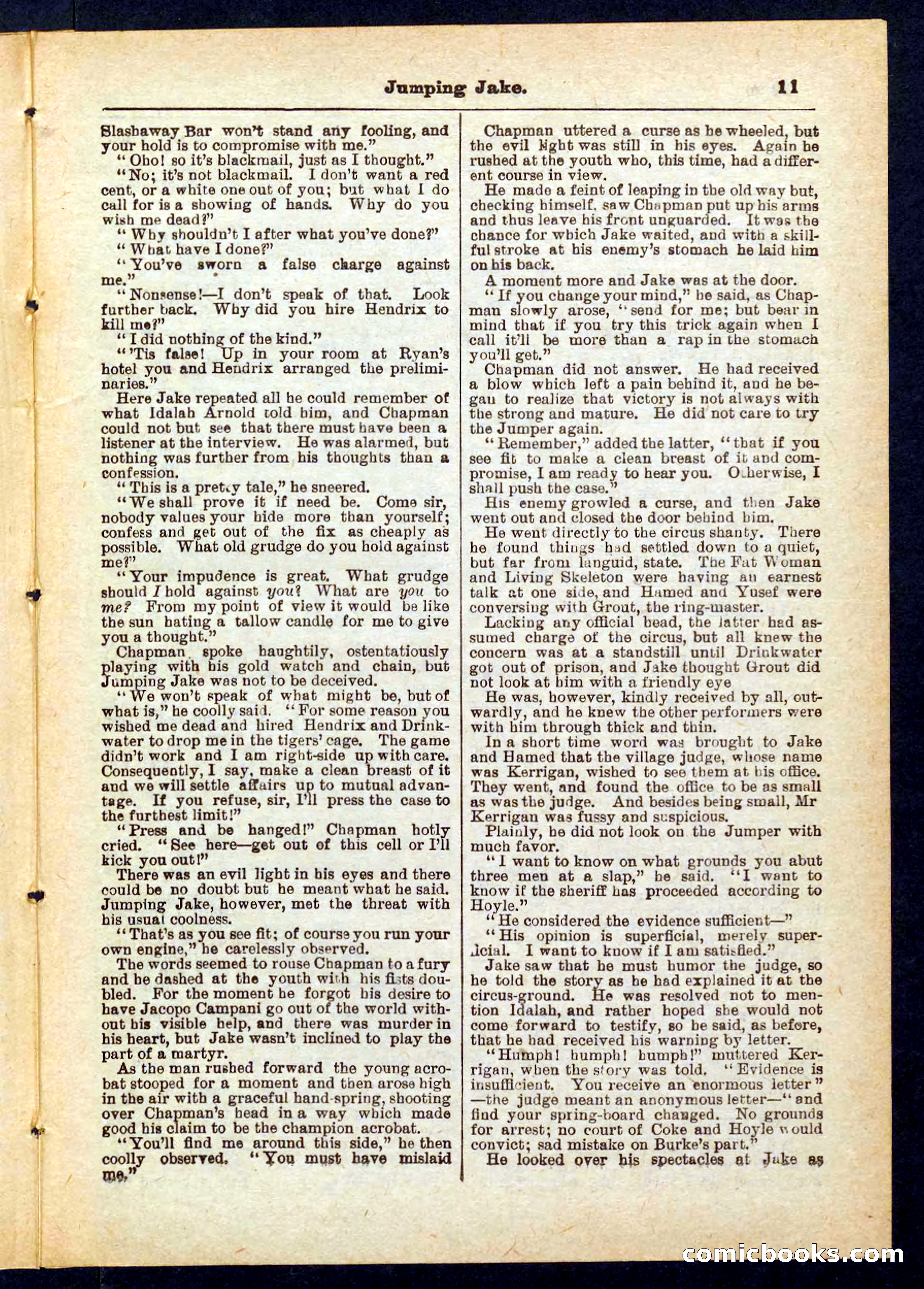 Jake, the Colorado Circus Boy — page 11 of 32