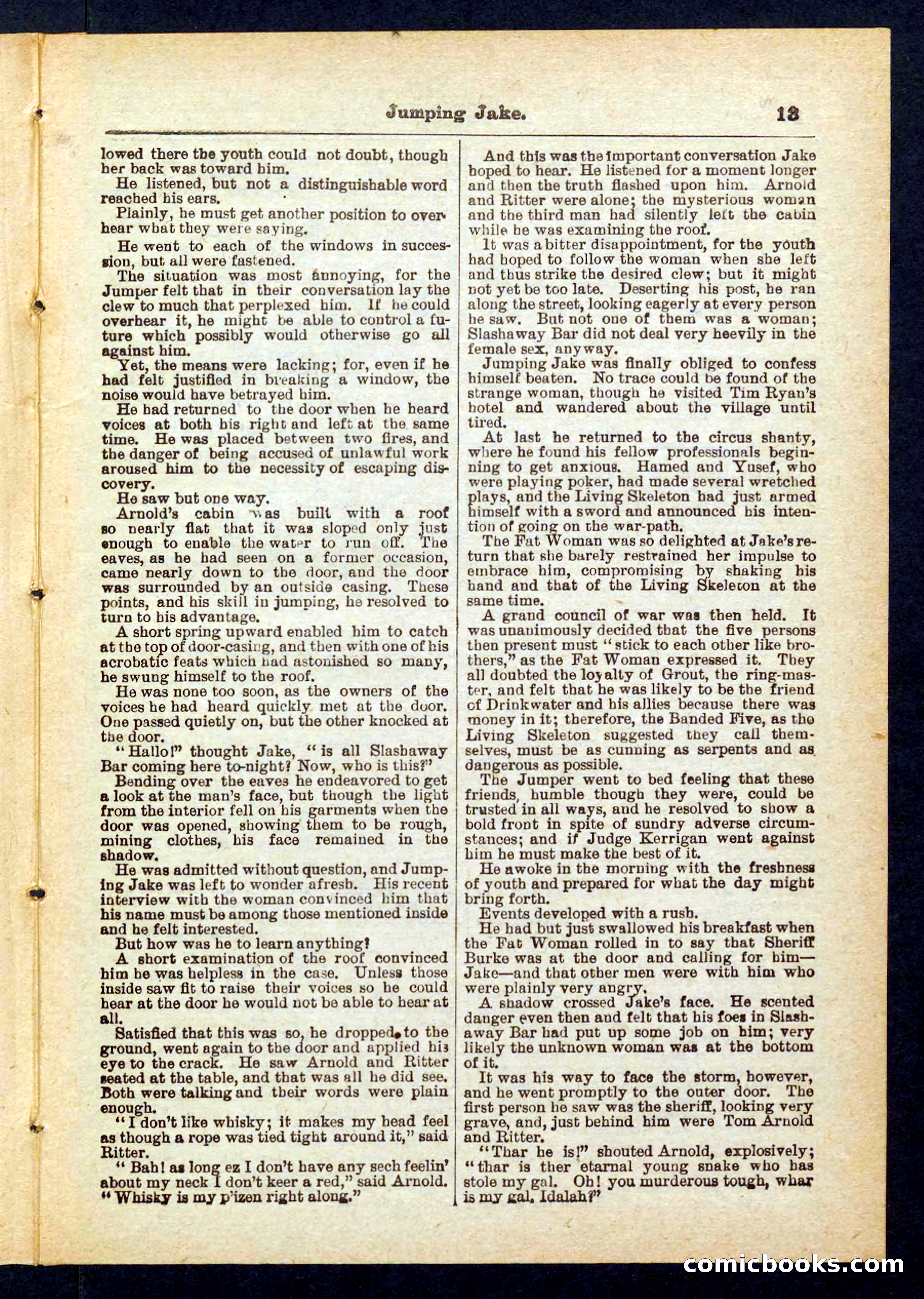 Jake, the Colorado Circus Boy — page 13 of 32