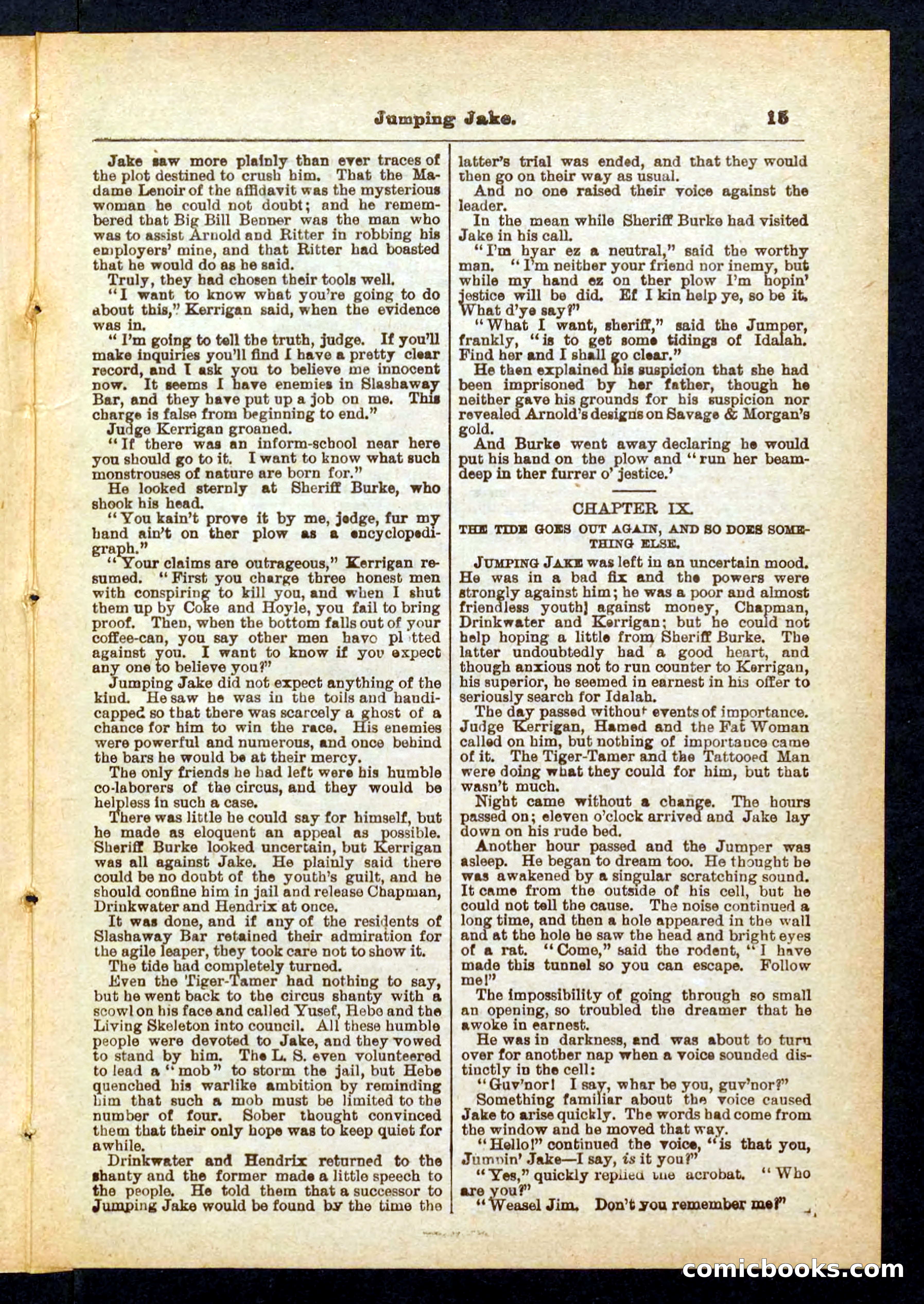 Jake, the Colorado Circus Boy — page 15 of 32